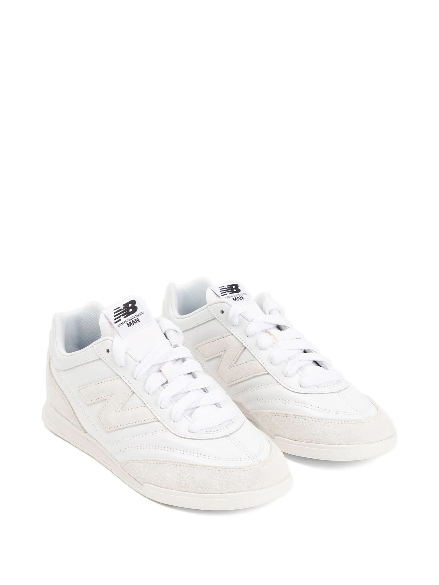 x New Balance leather logo sneakers