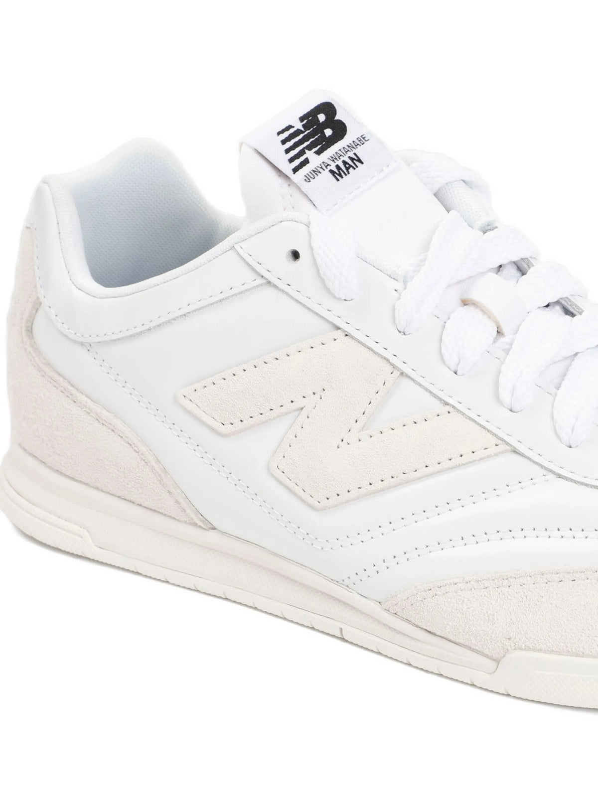 x New Balance leather logo sneakers