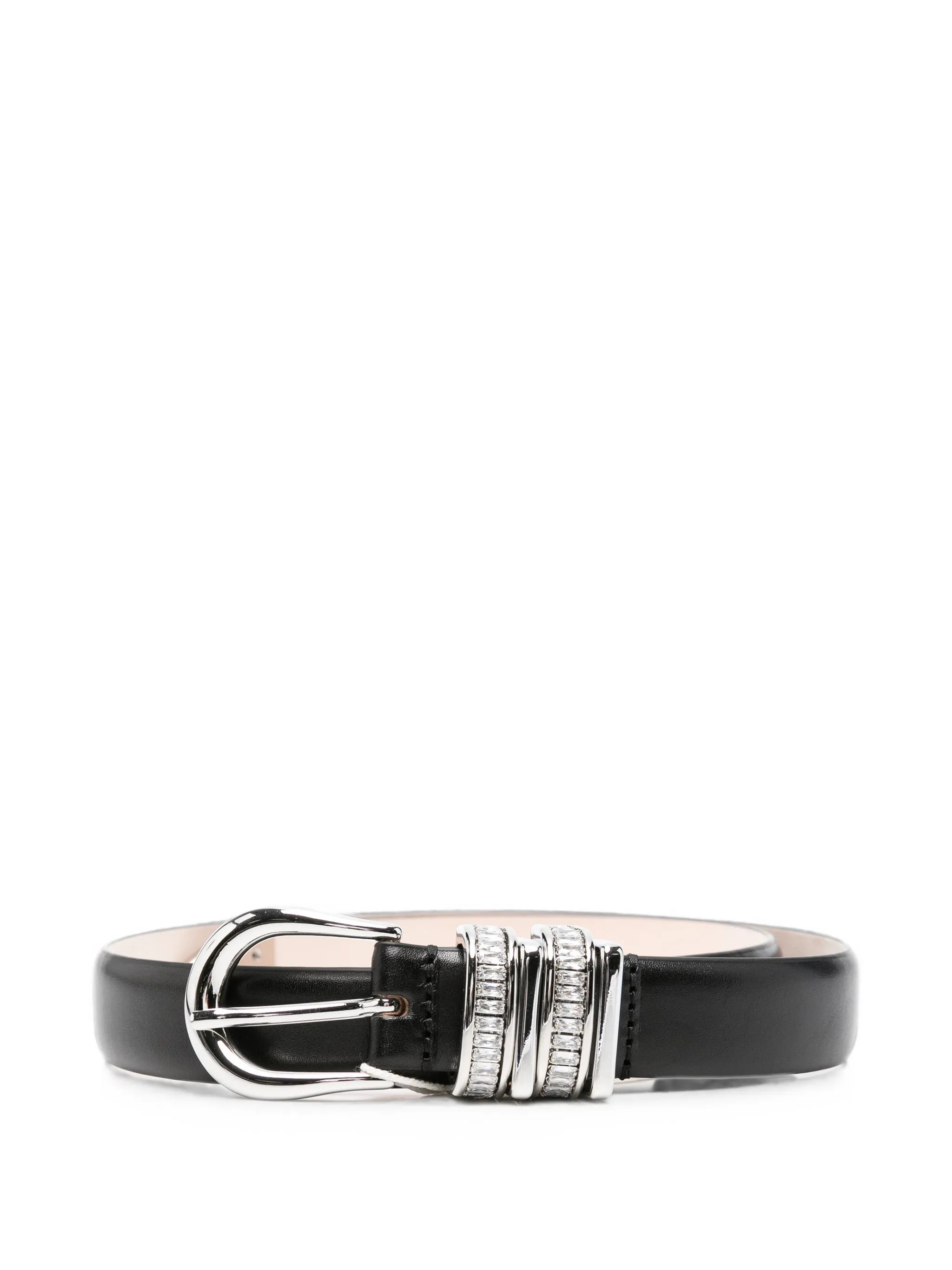 Hollyhock crystal-embellished belt