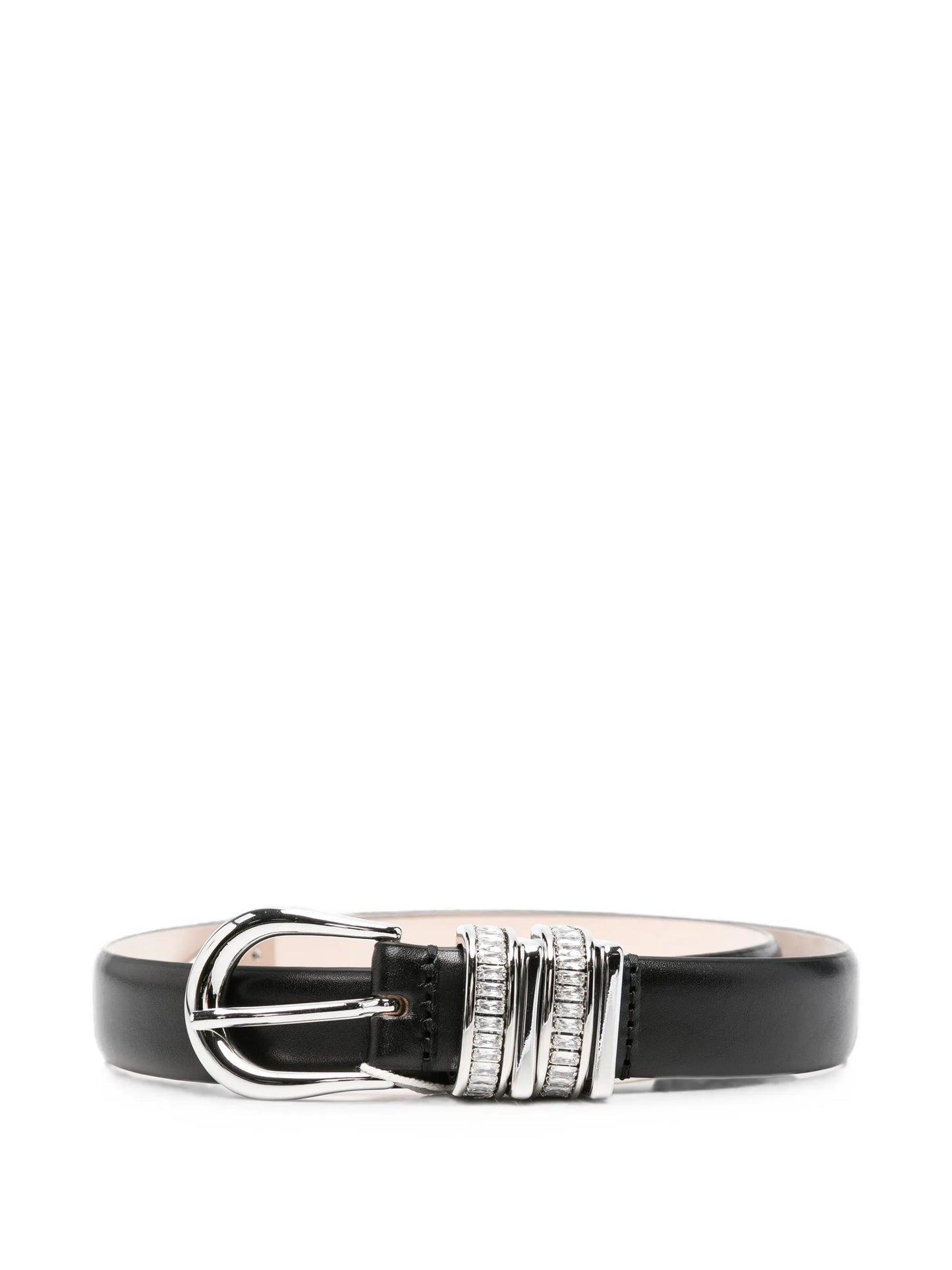 Hollyhock crystal-embellished belt