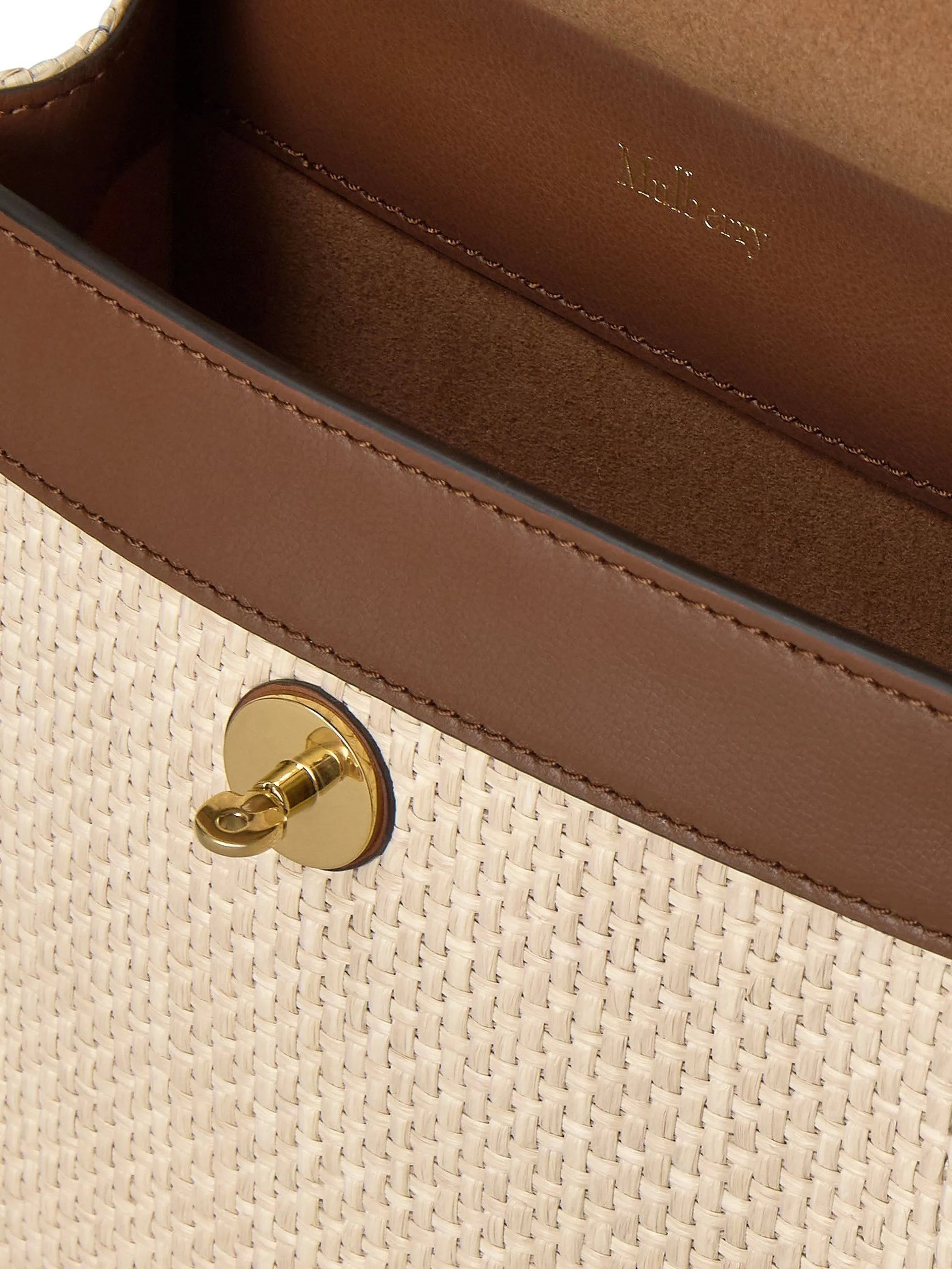 small Anthony raffia messenger bag