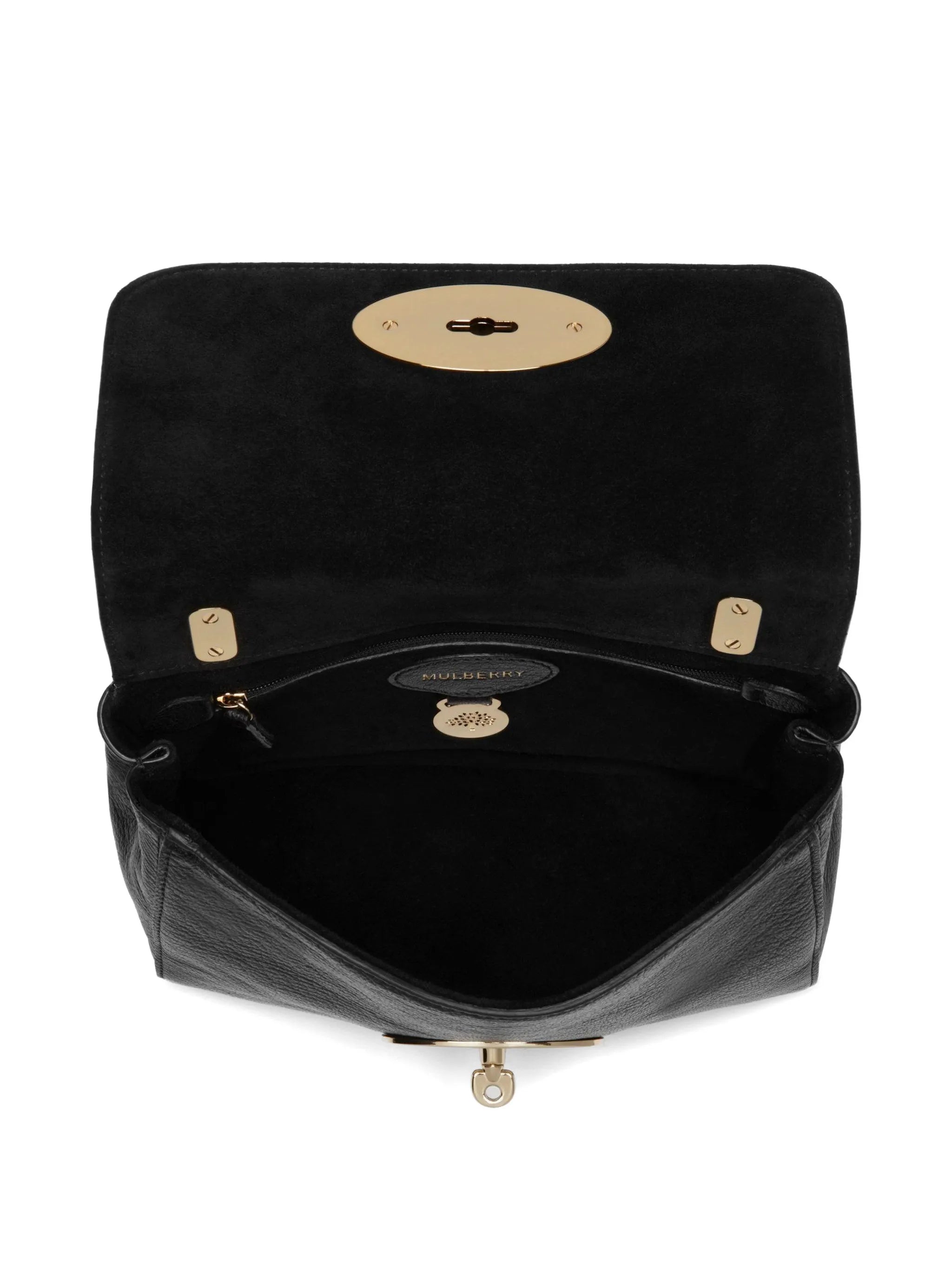 Lily leather shoulder bag