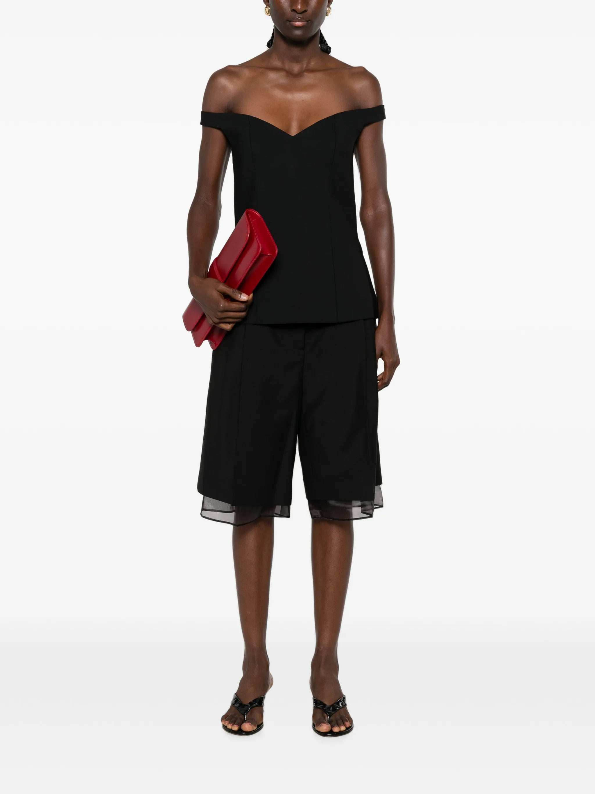 concealed-fastening shorts