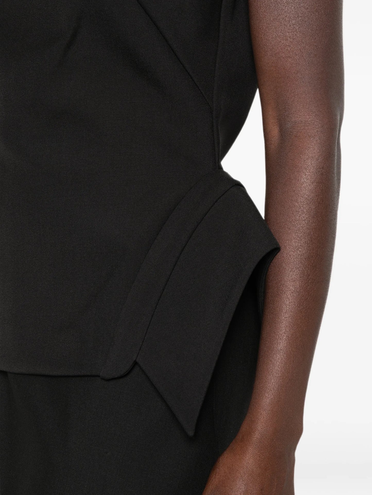 deconstructed collar top