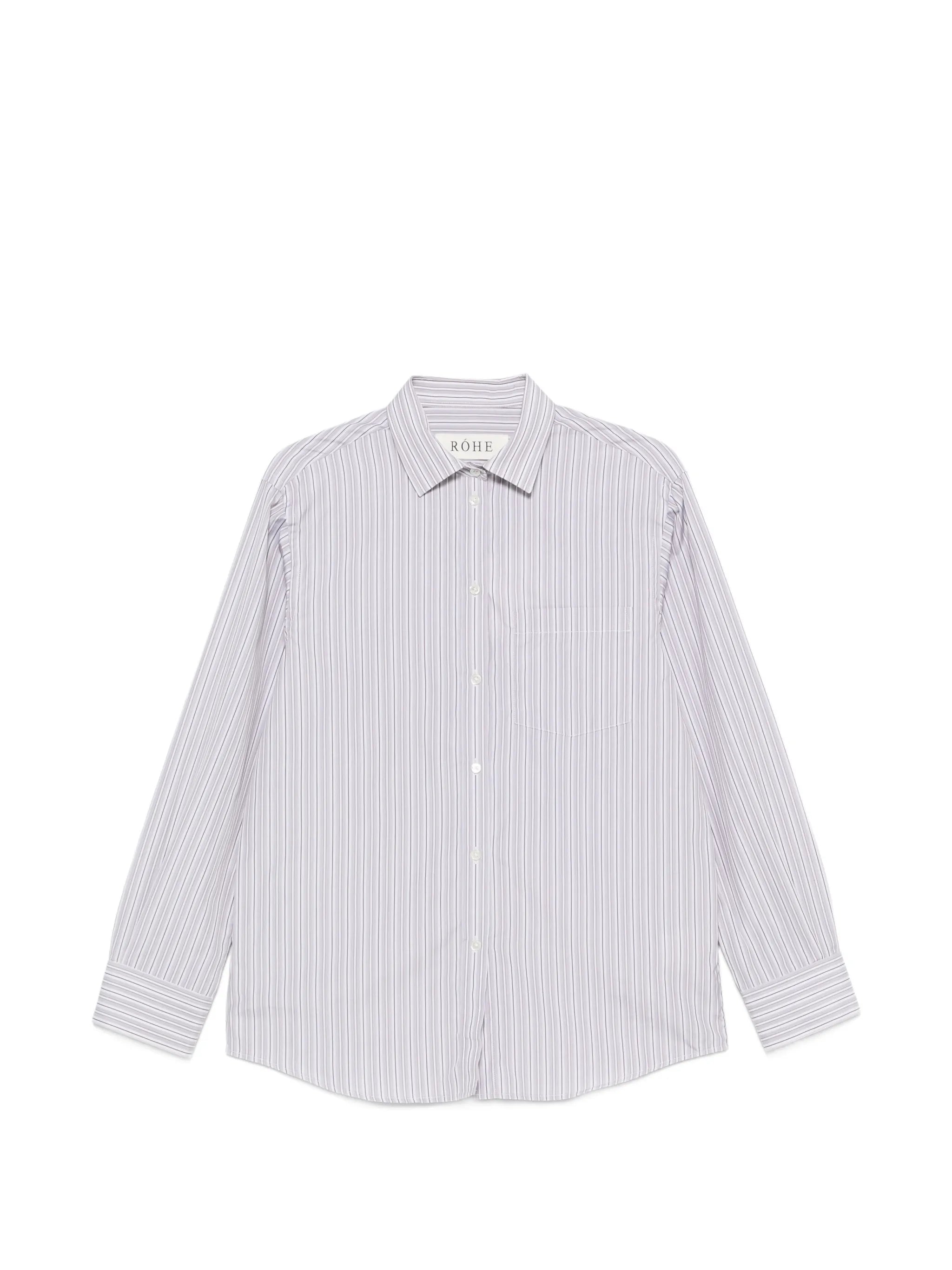 striped cotton shirt