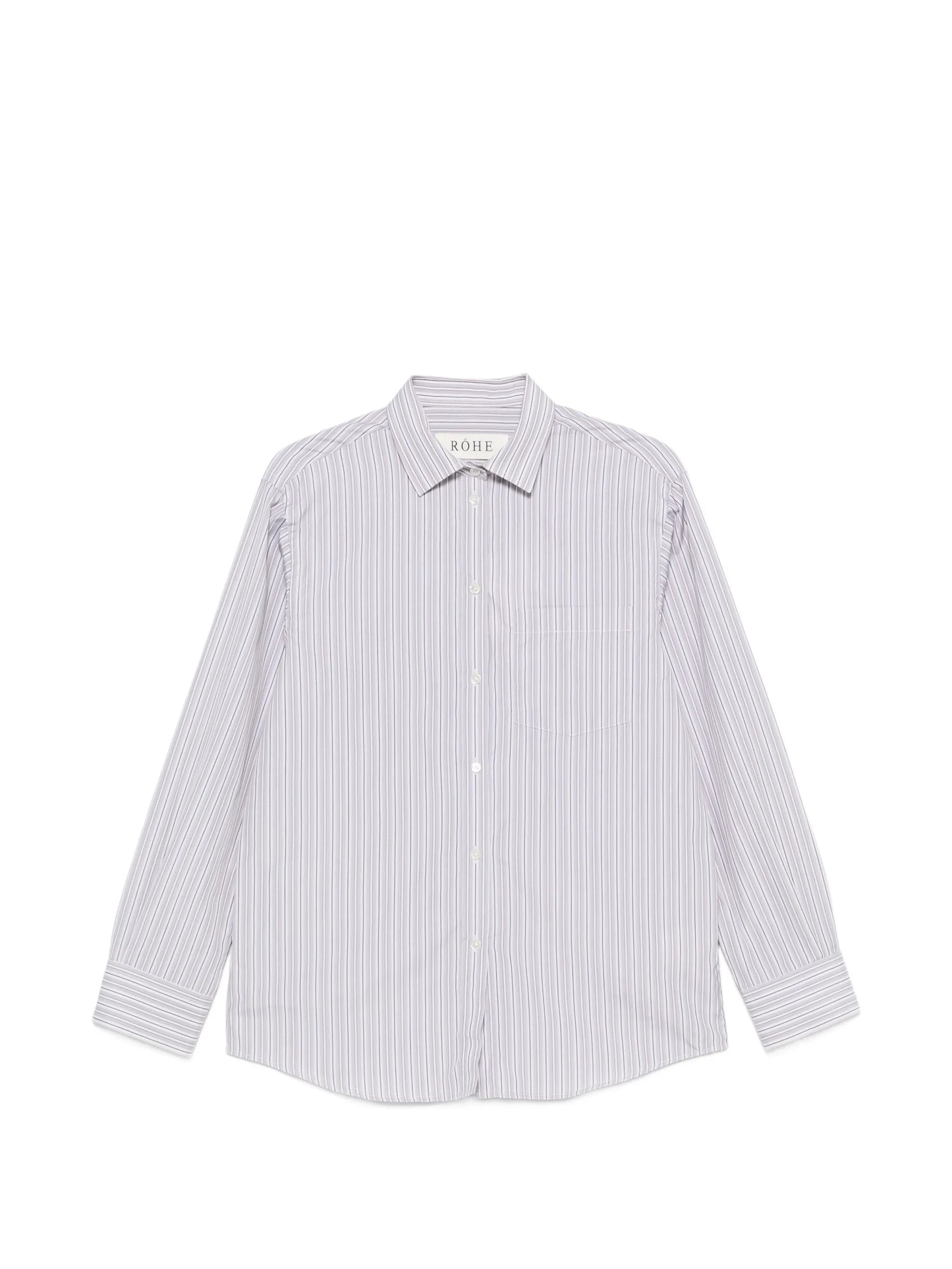 striped cotton shirt