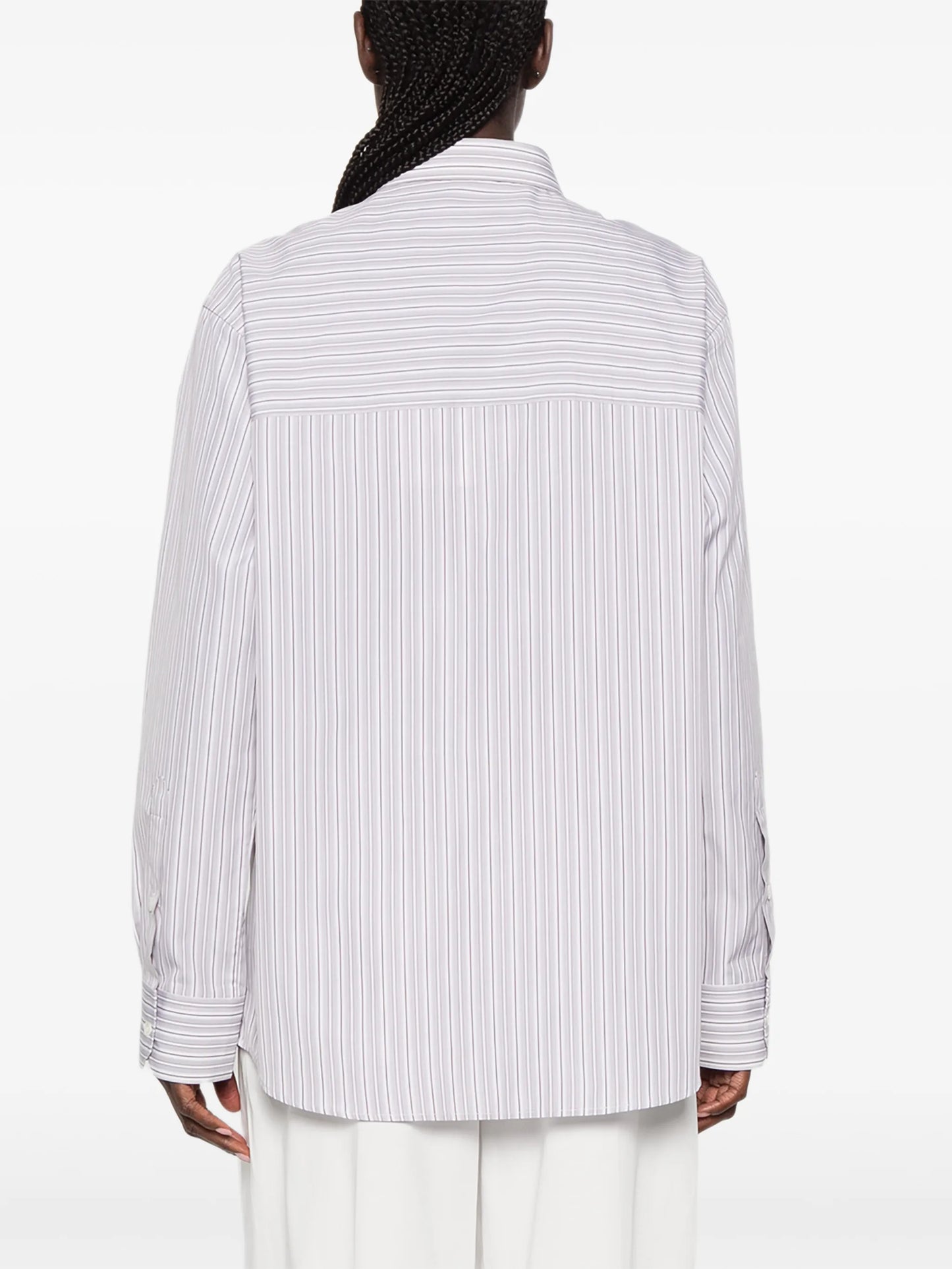 striped cotton shirt