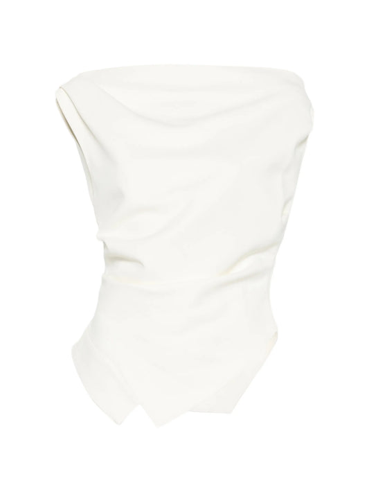 off shoulder lapel top
