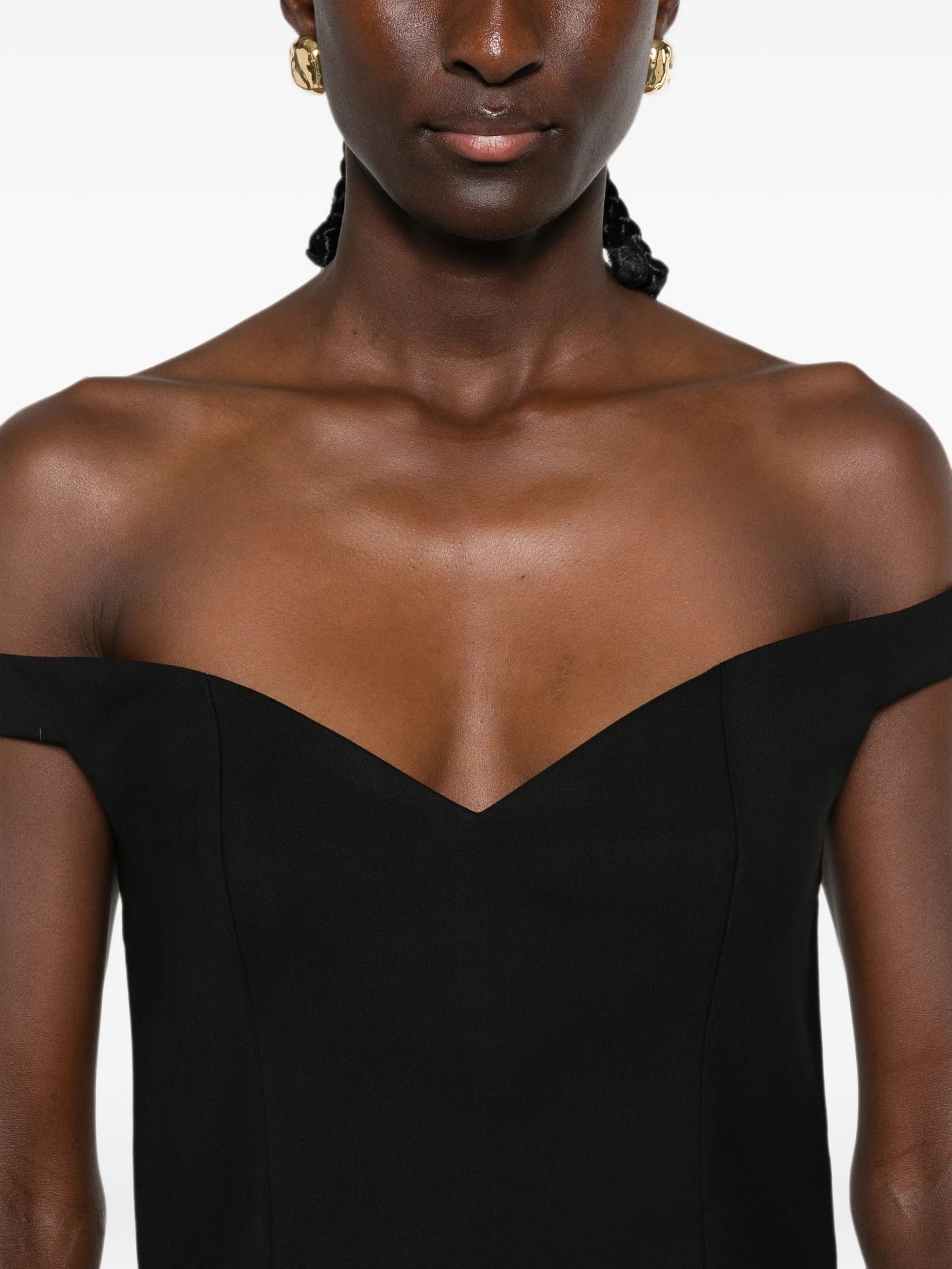 off-shoulder blouse