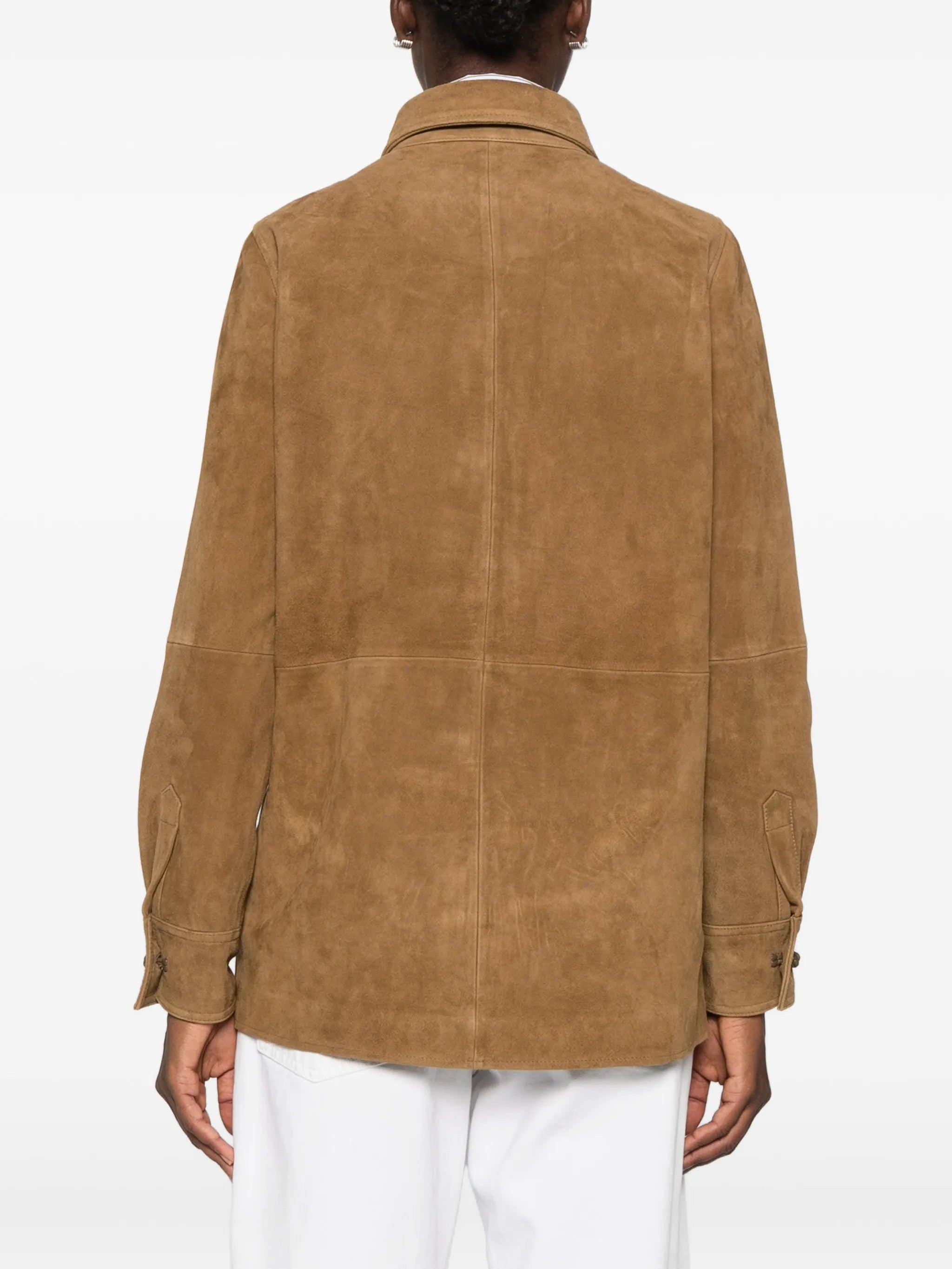 suede Pankou overshirt