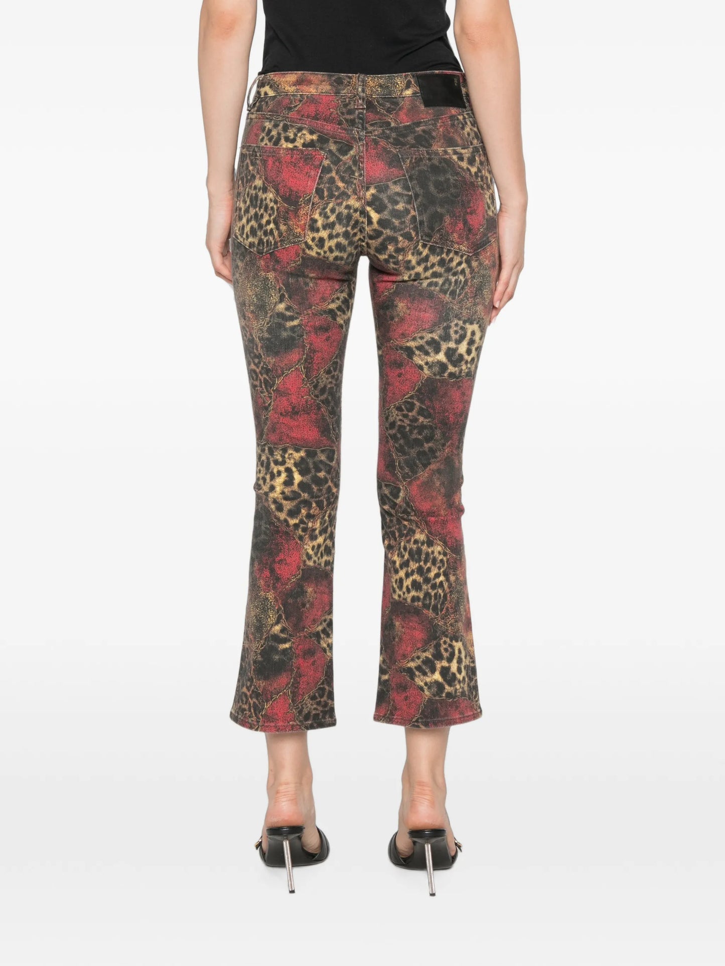 Kick leopard-print jeans