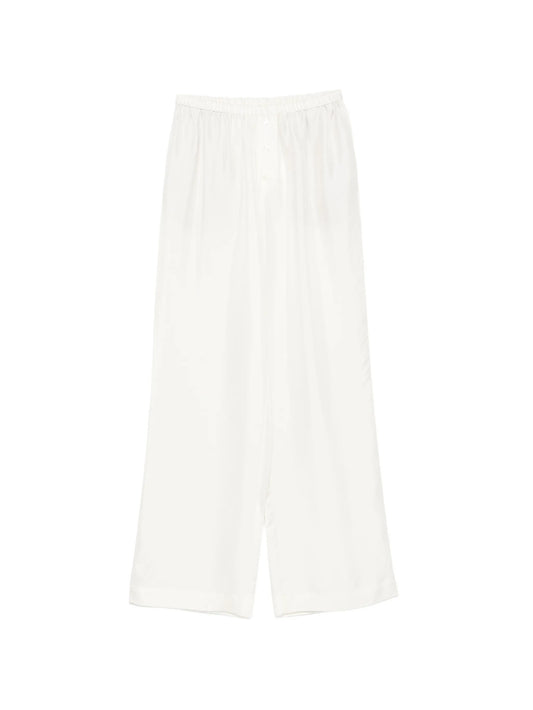 silk relaxed trousers