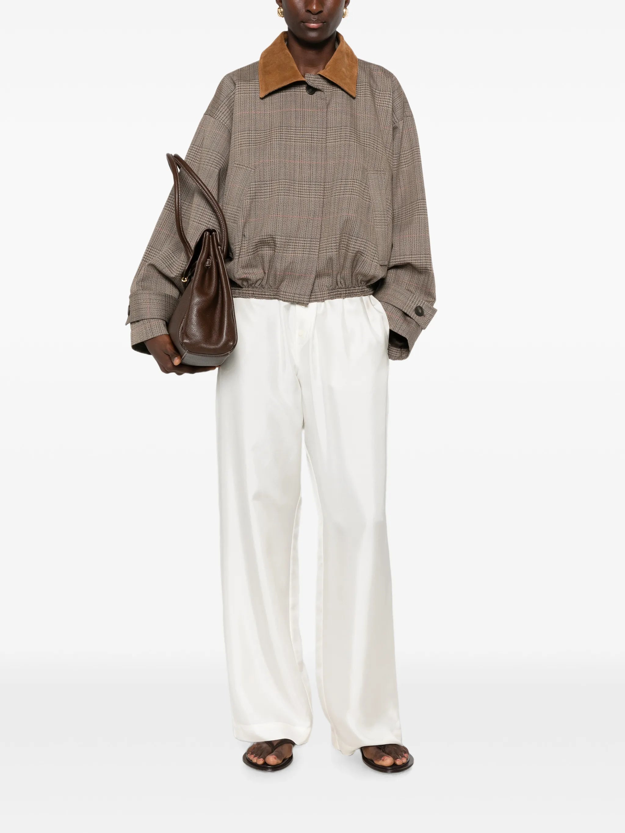 suede-collar jacket