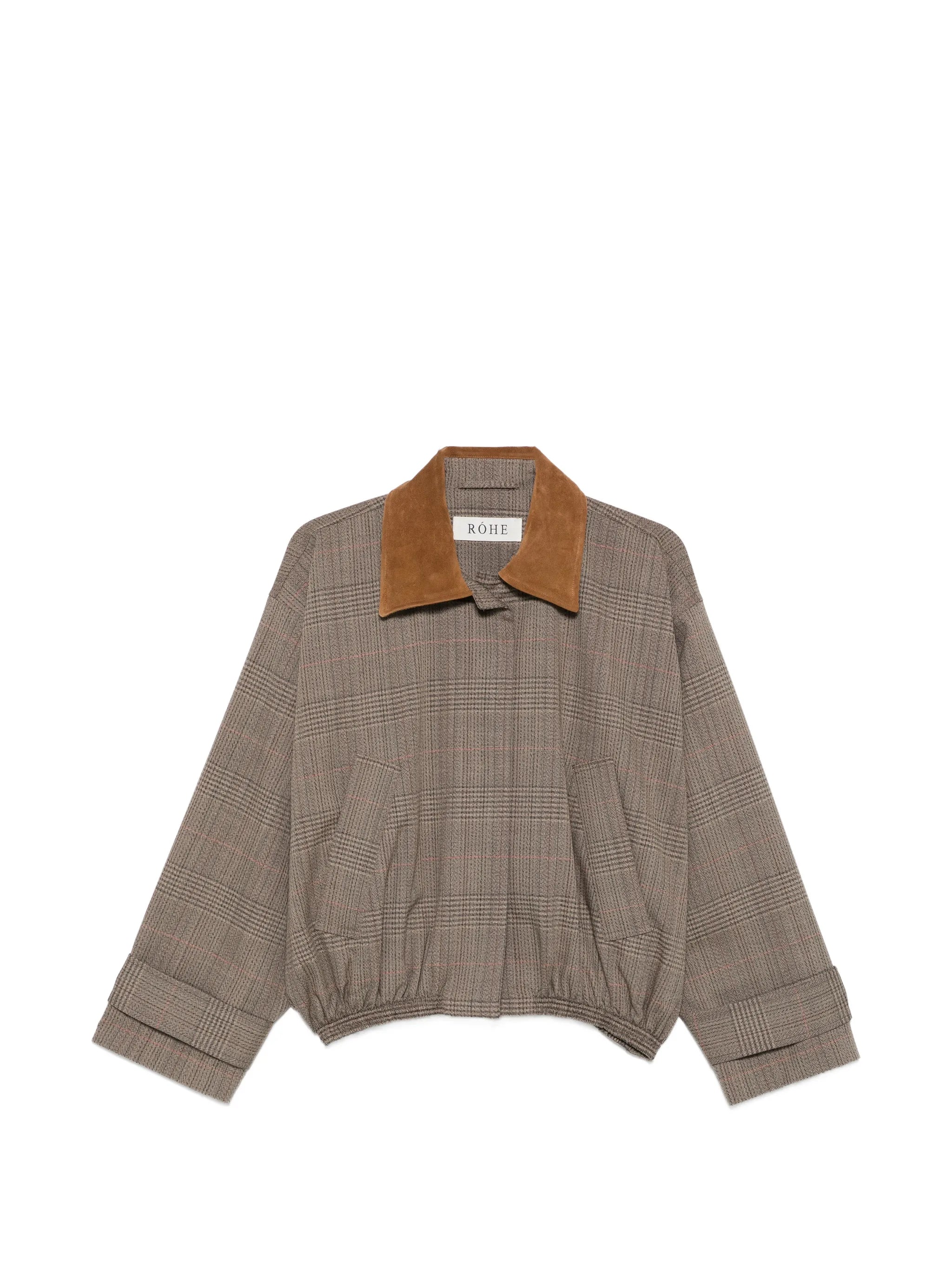 suede-collar jacket