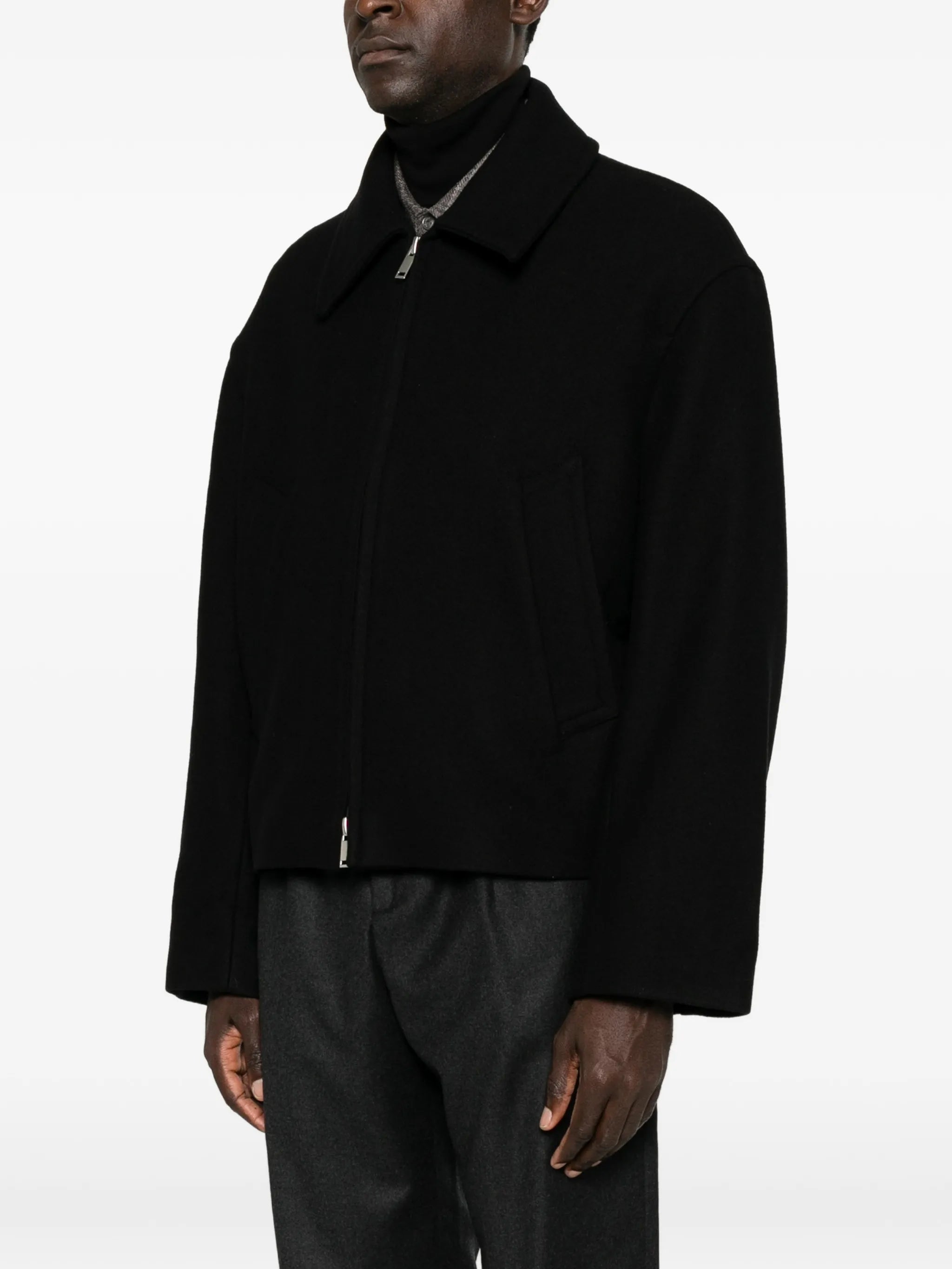 zip-up jacket
