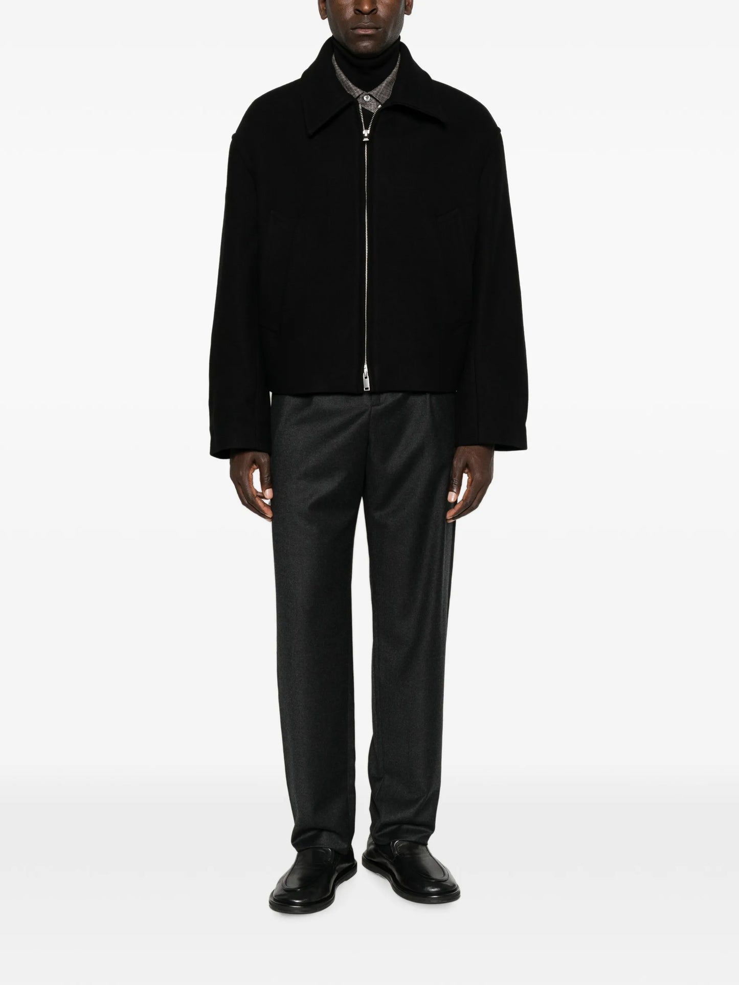 zip-up jacket