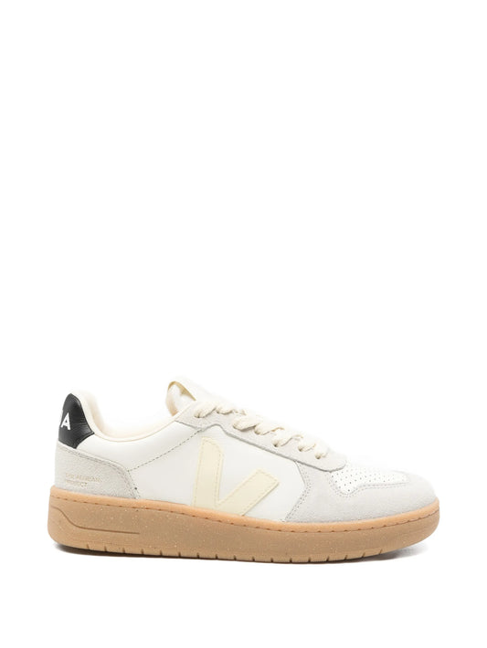 V-82 suede panelled sneakers