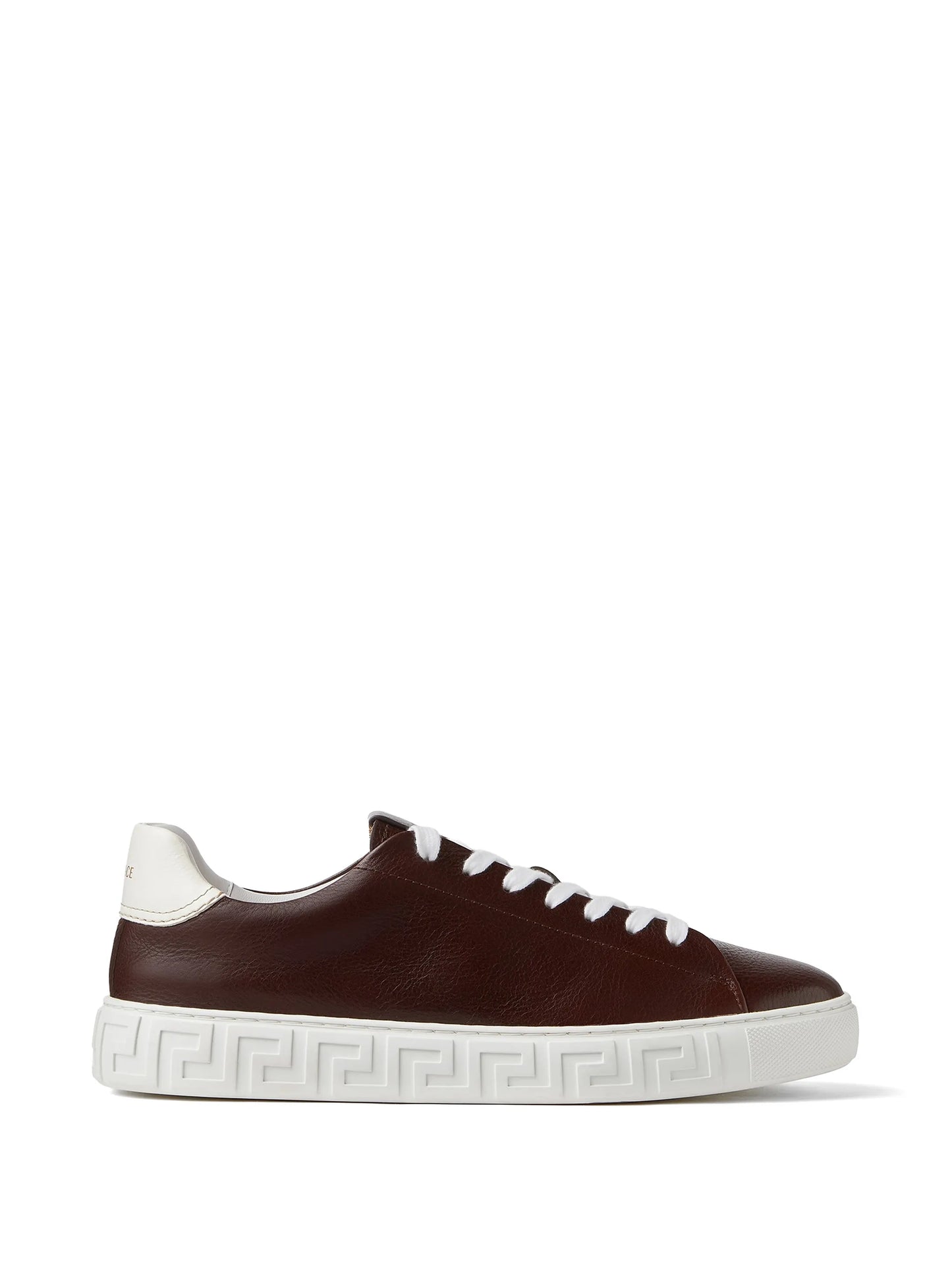 Greca leather sneakers