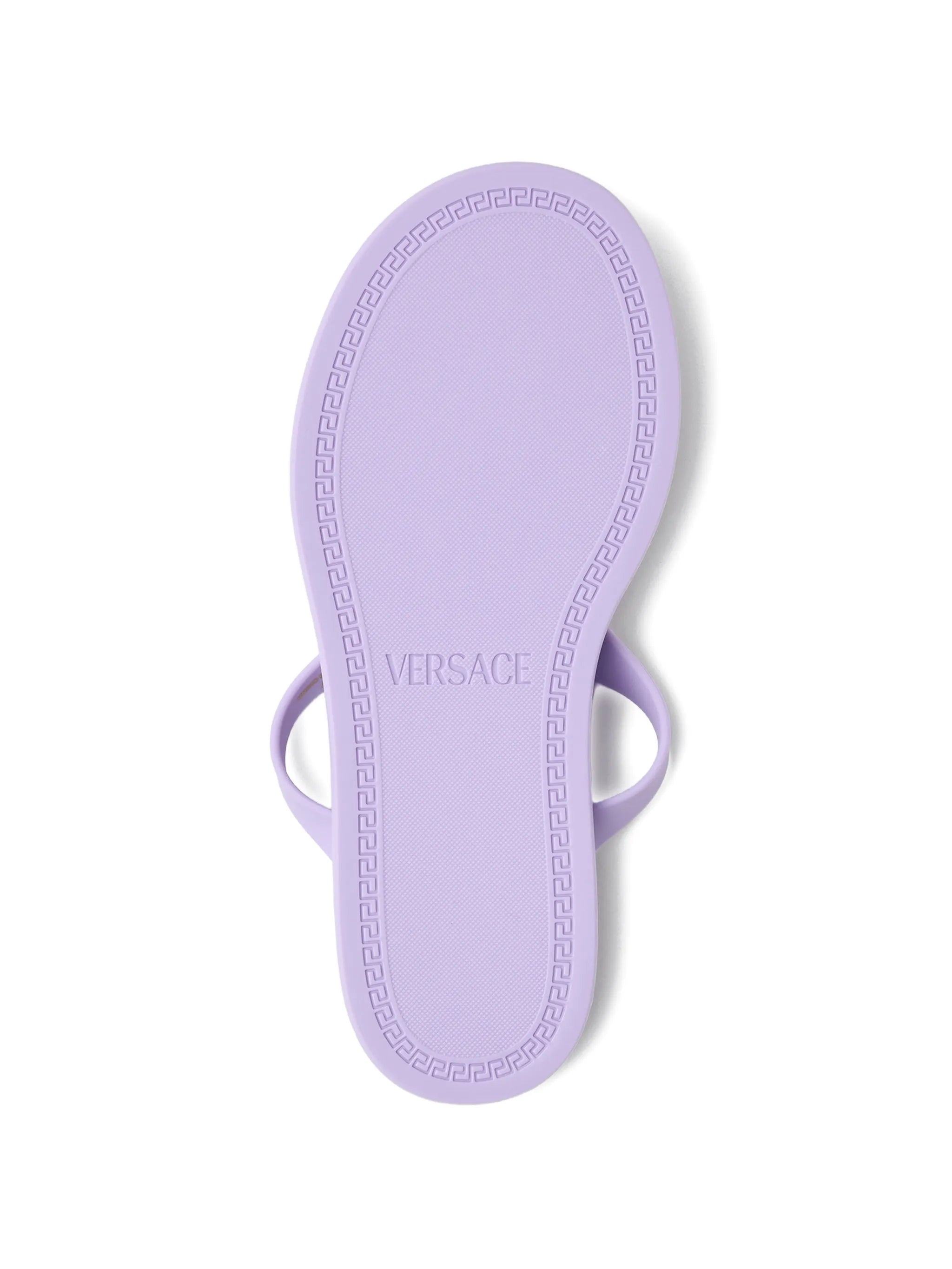Alia rubber flat sandals