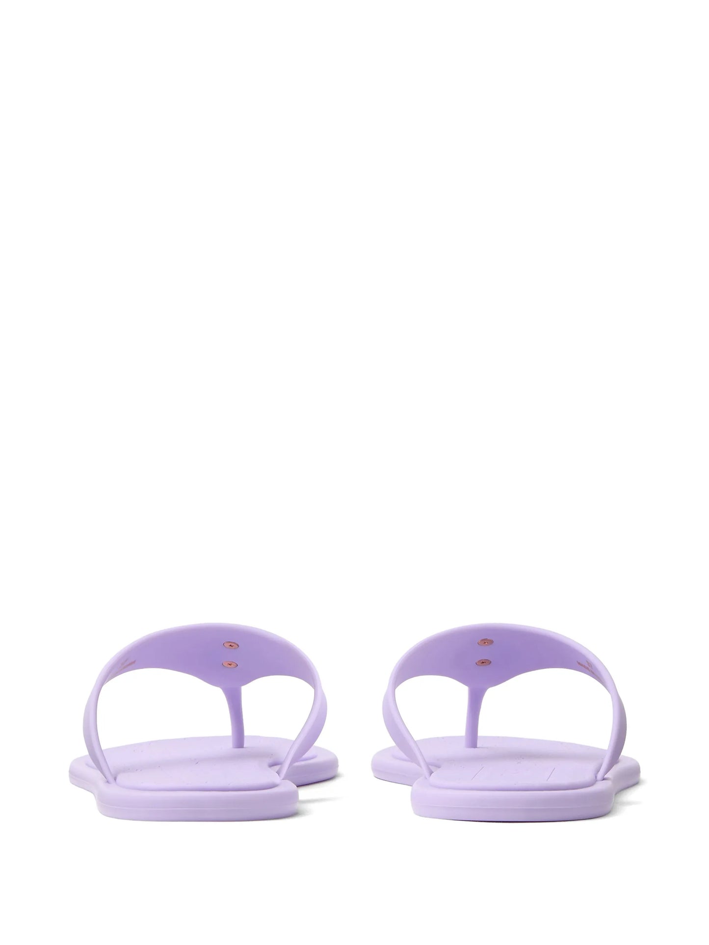 Alia rubber flat sandals
