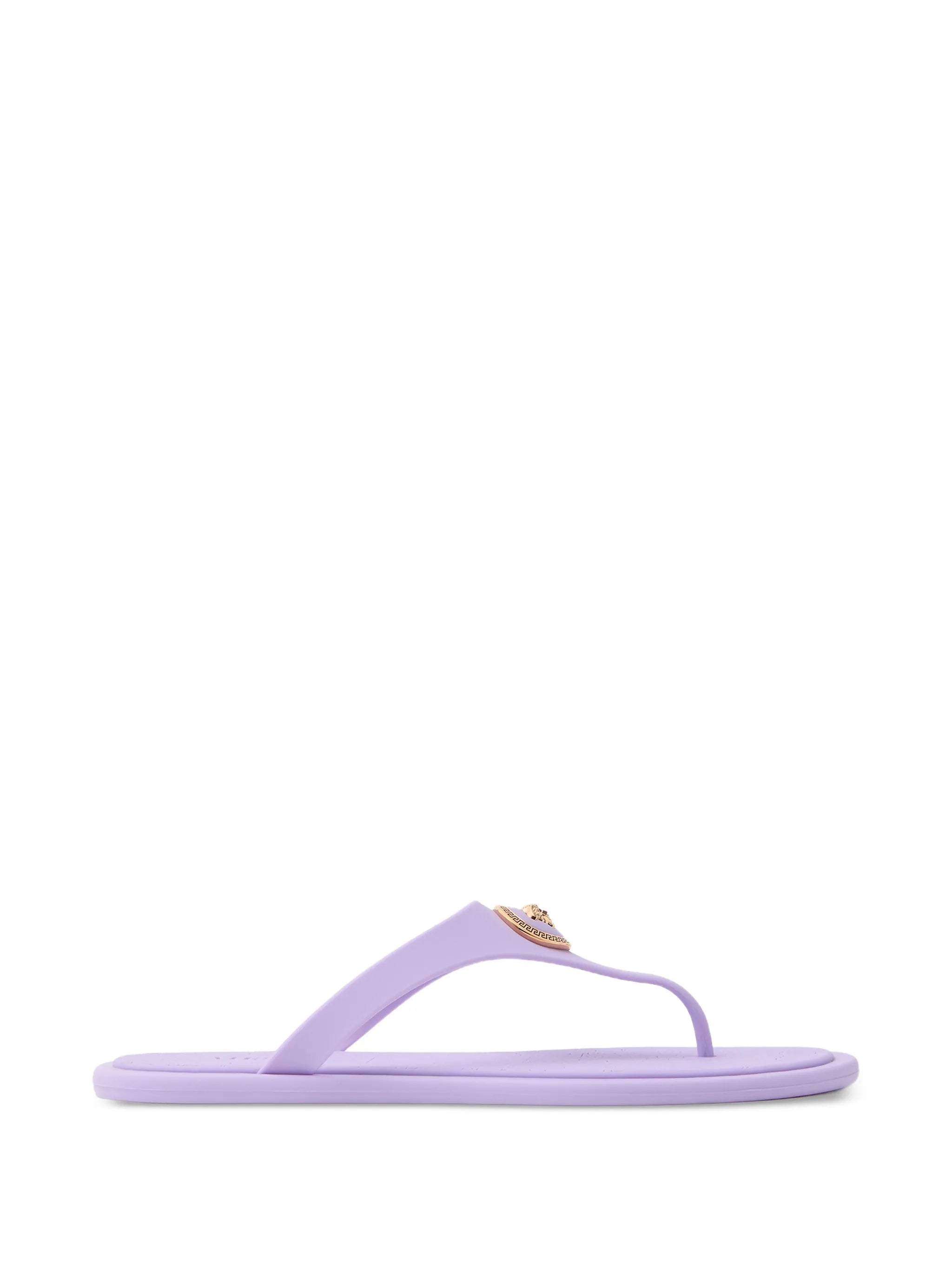 Alia rubber flat sandals