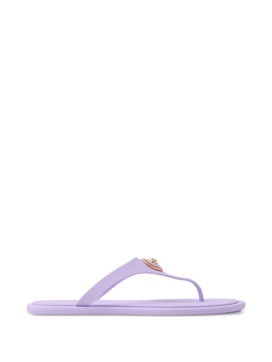 Alia rubber flat sandals