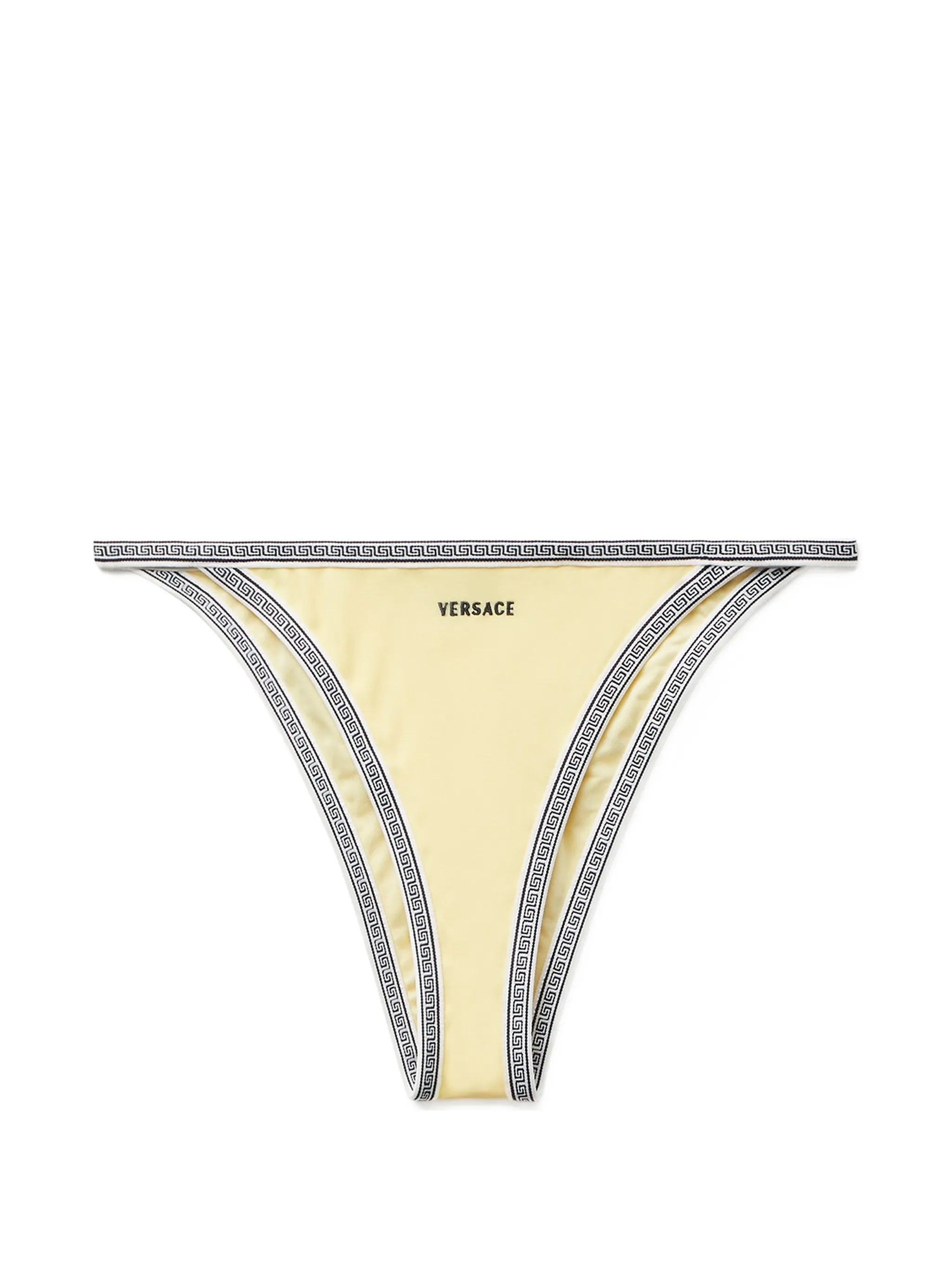 logo-embroidered bikini bottoms
