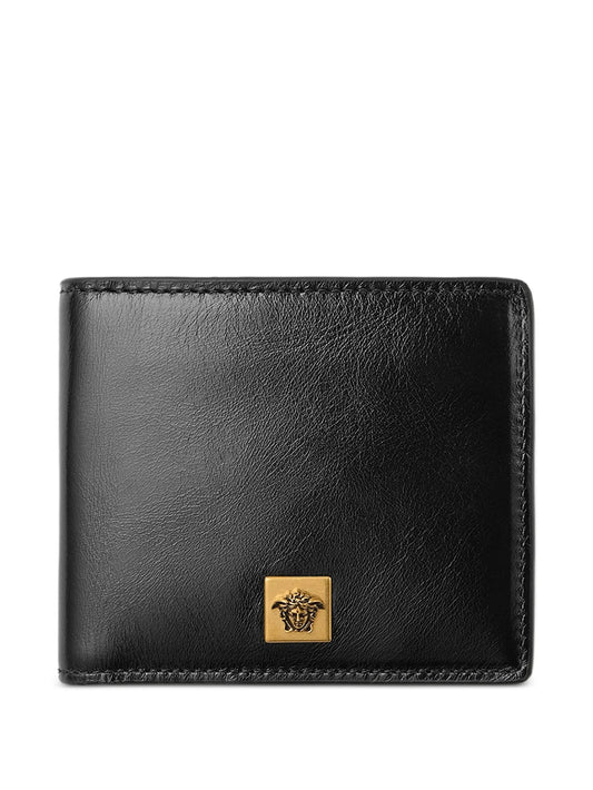 Medusa plaque bifold wallet