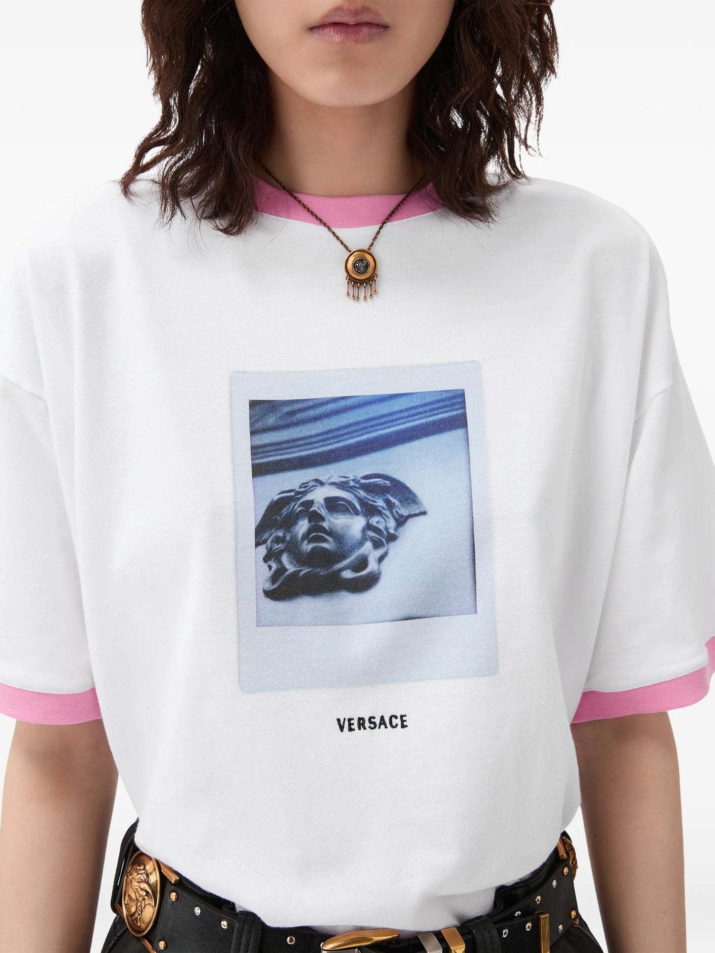 printed cotton-jersey T-Shirt