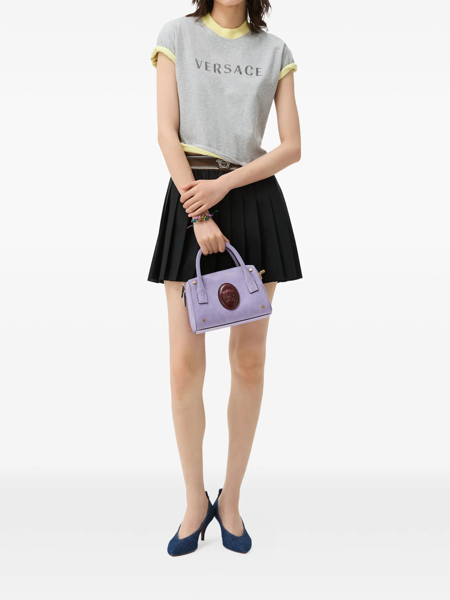 Medusa '95 pleated skirt