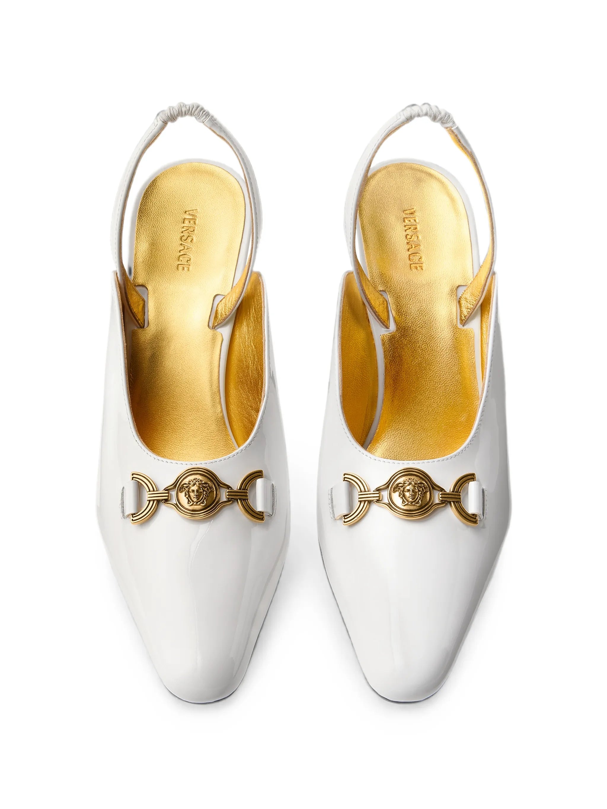 Marisa patent slingbacks 90 mm