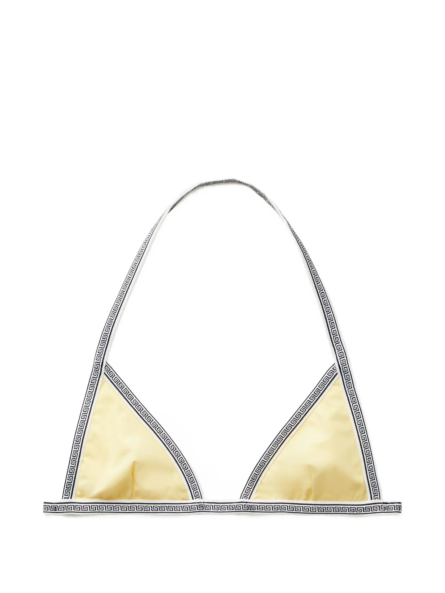 Greca-border bikini top
