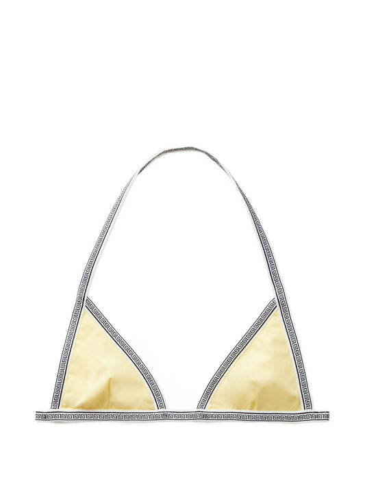 Greca-border bikini top