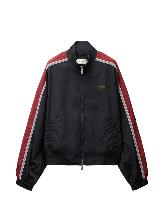 logo-motif Greca-detail jacket