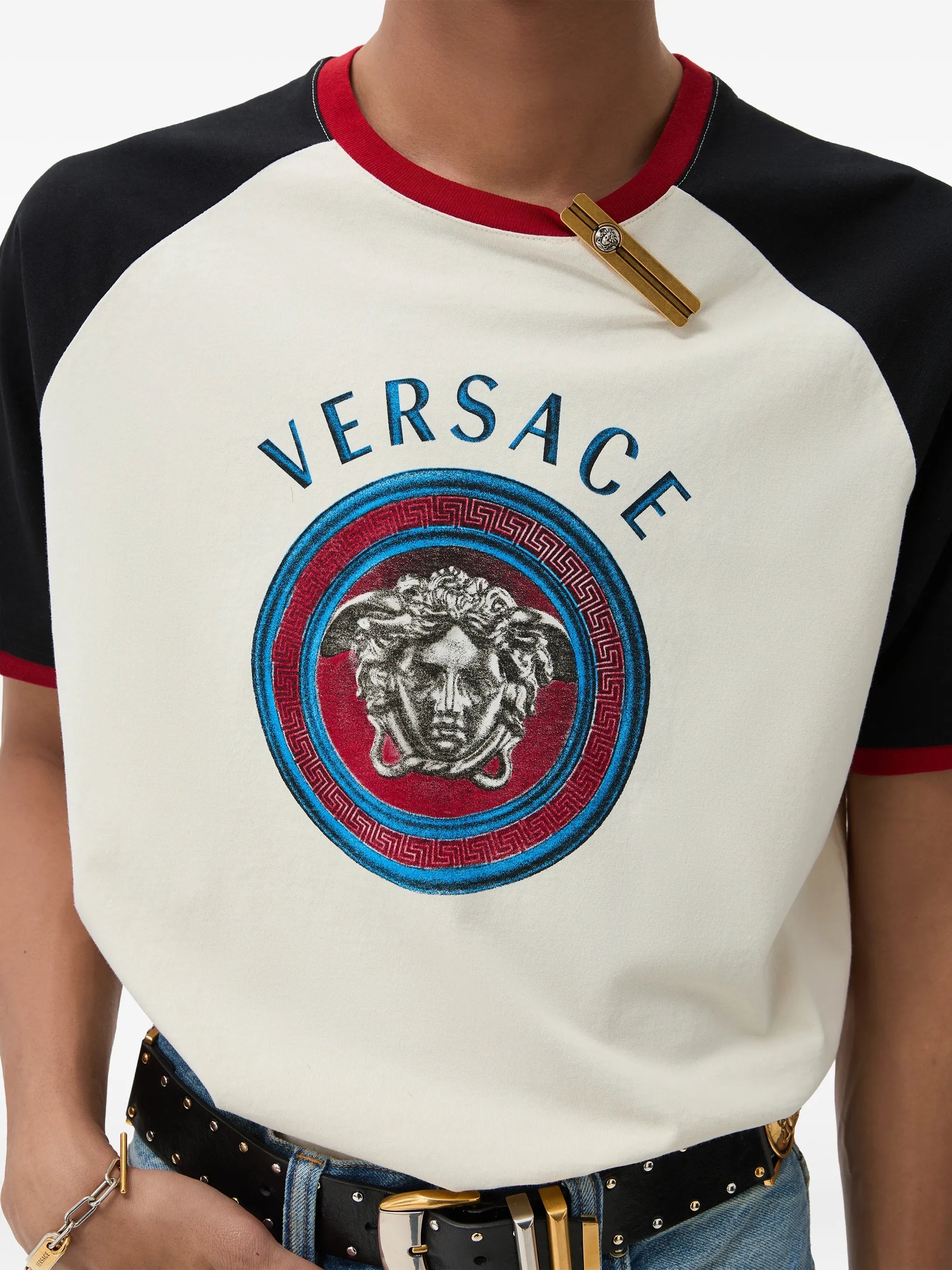 printed cotton-jersey regular T-shirt