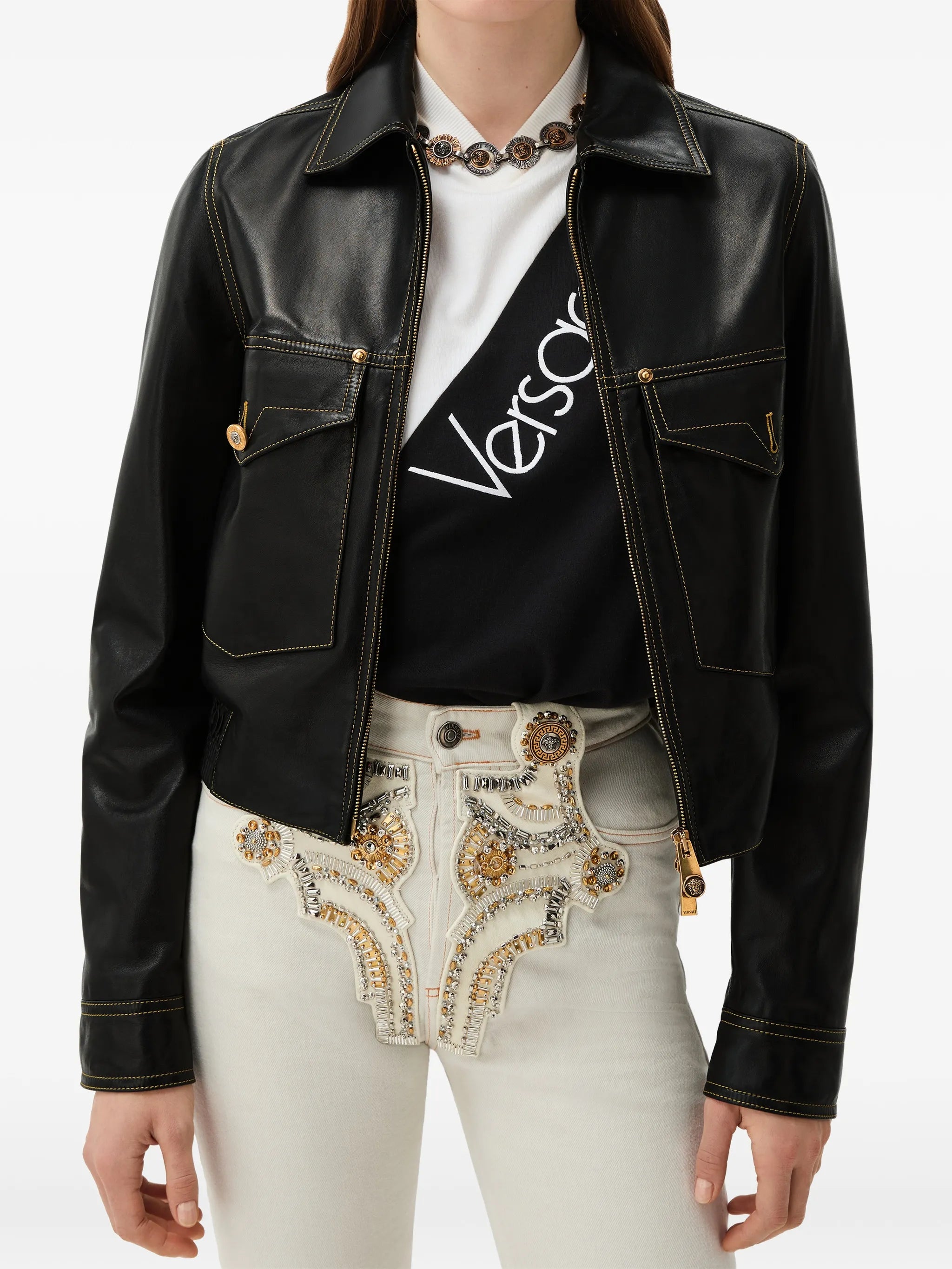 nappa blouson