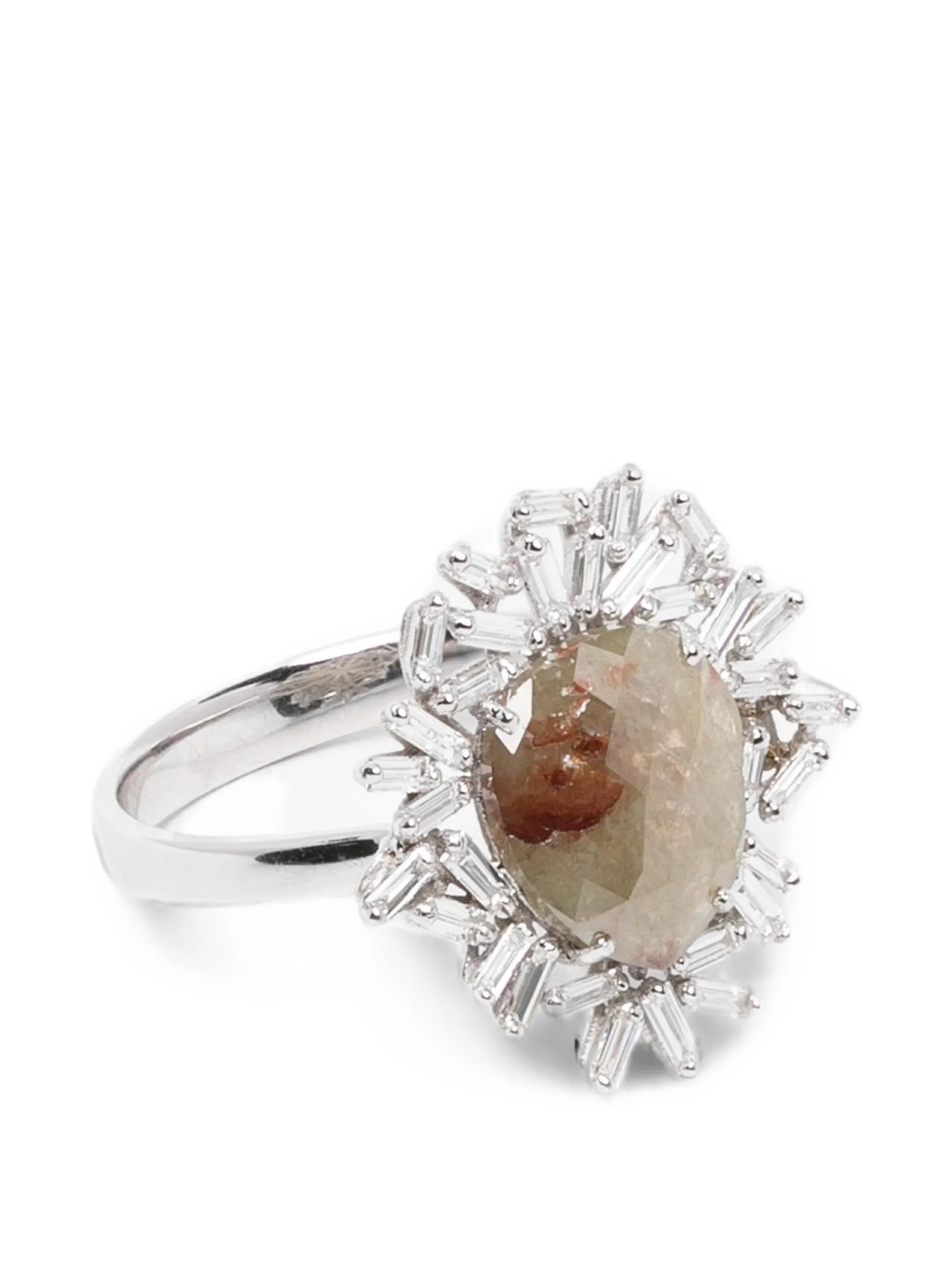 One of a Kind diamond cluster ring