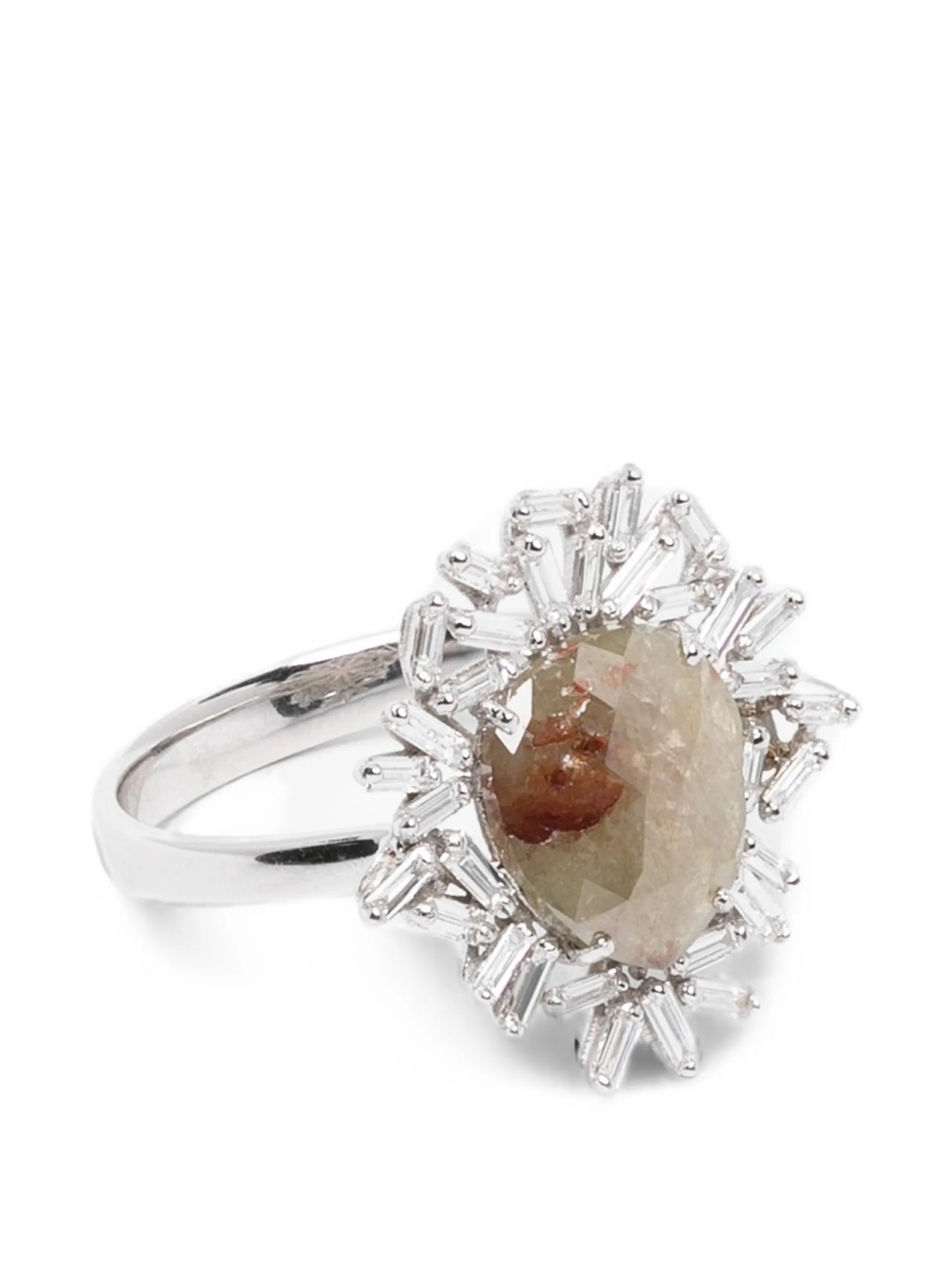 One of a Kind diamond cluster ring