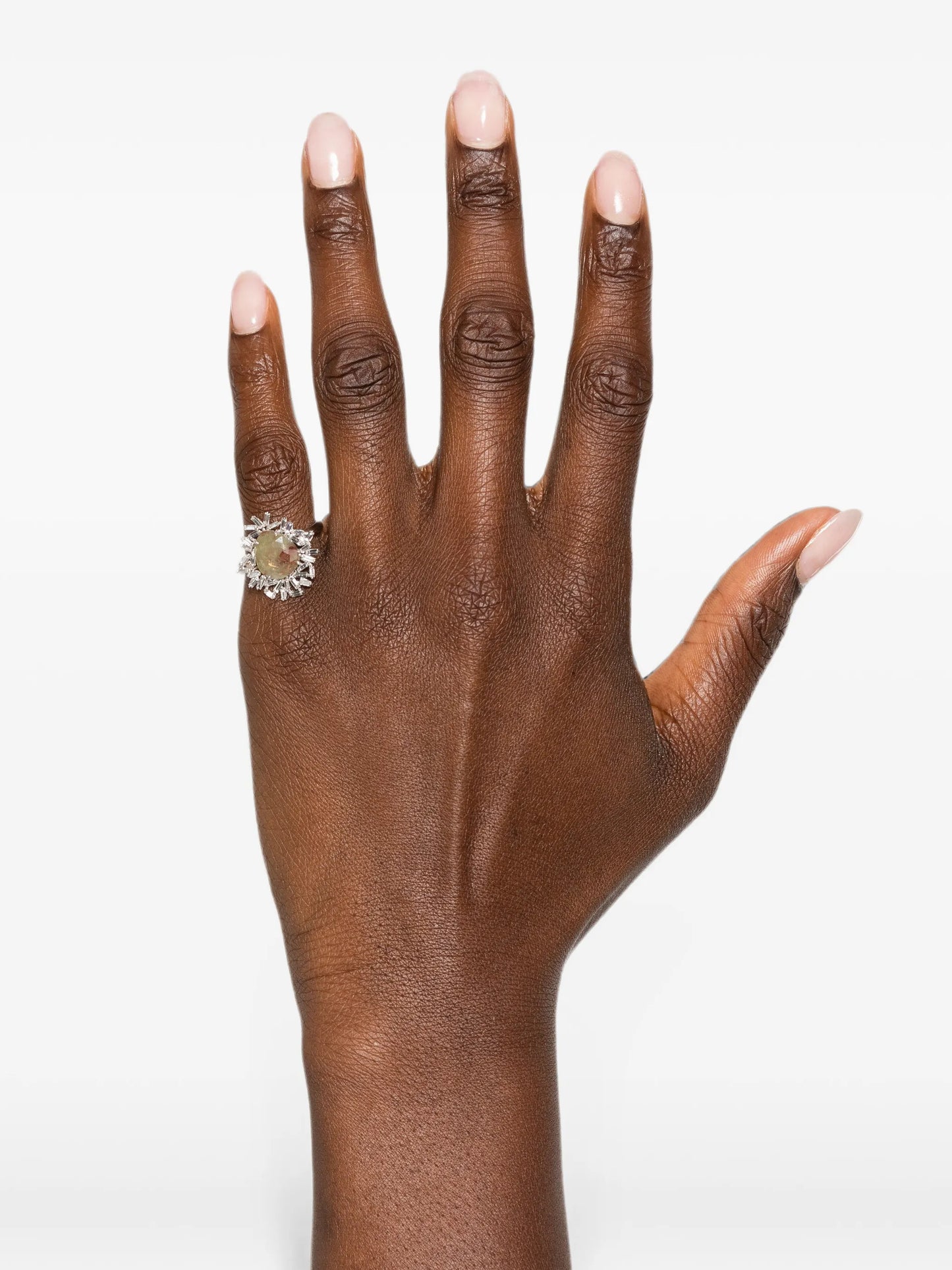 One of a Kind diamond cluster ring