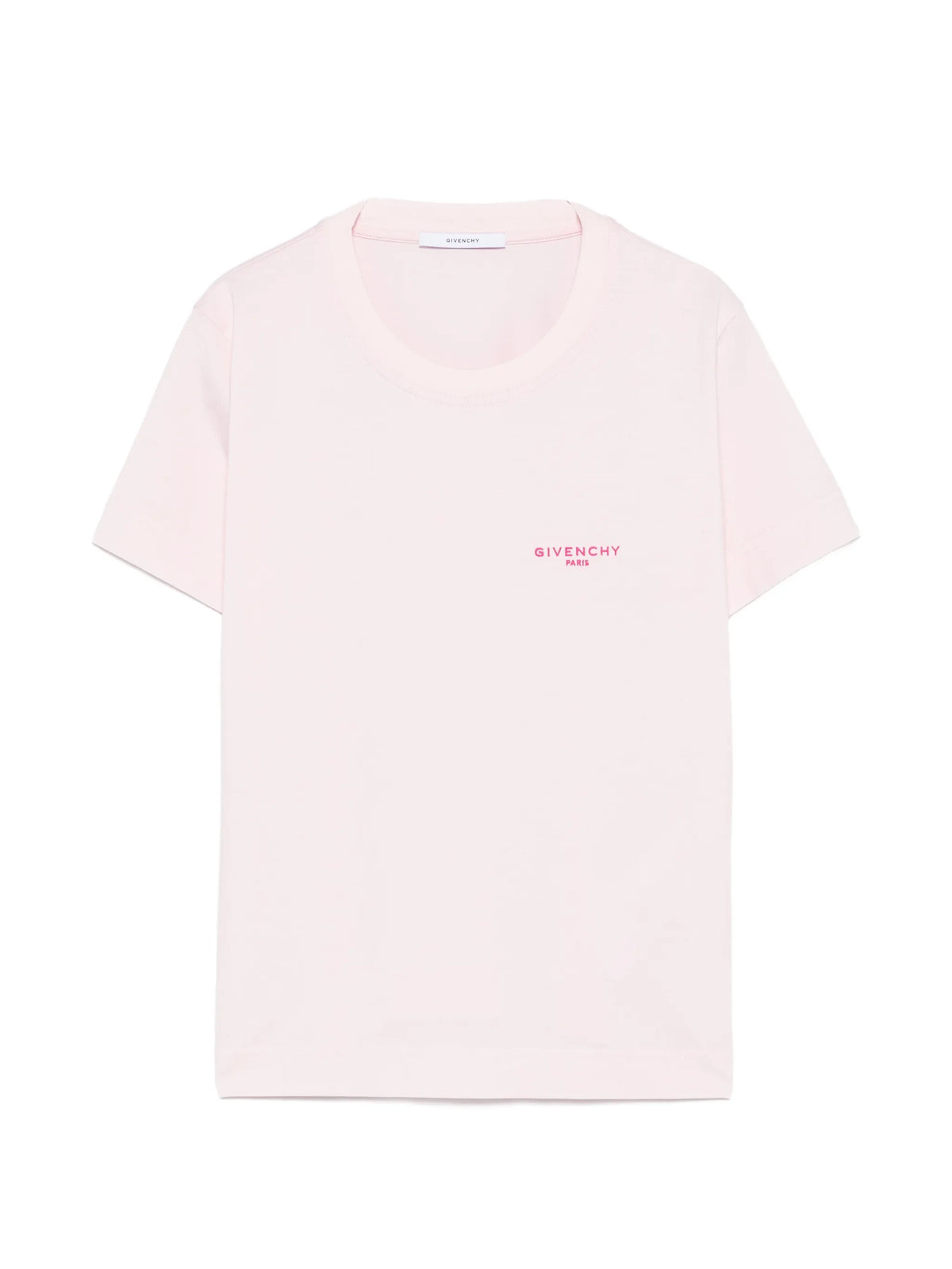 slim T-shirt in cotton with Givenchy Paris embroidery