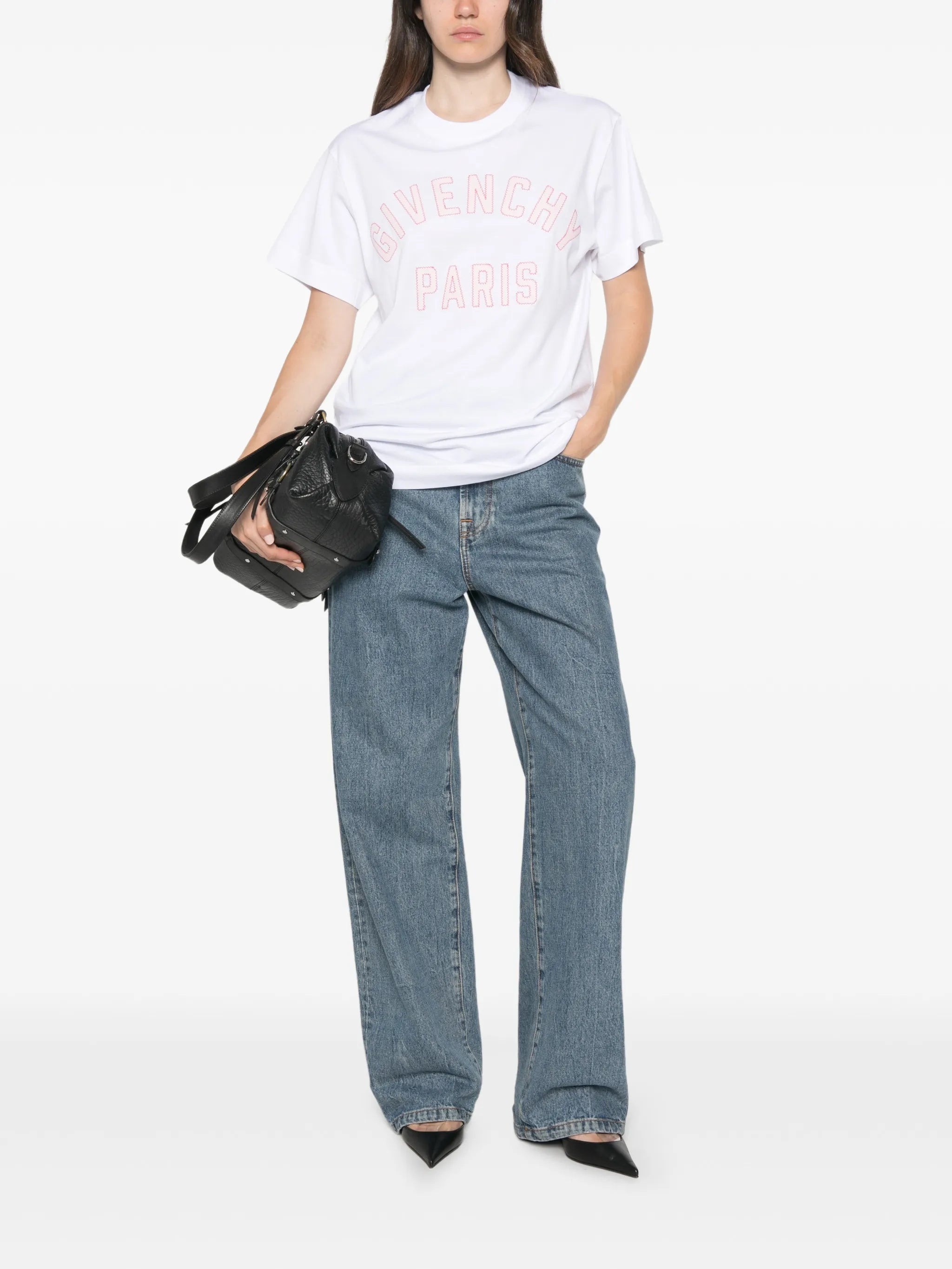 logo-print T-shirt