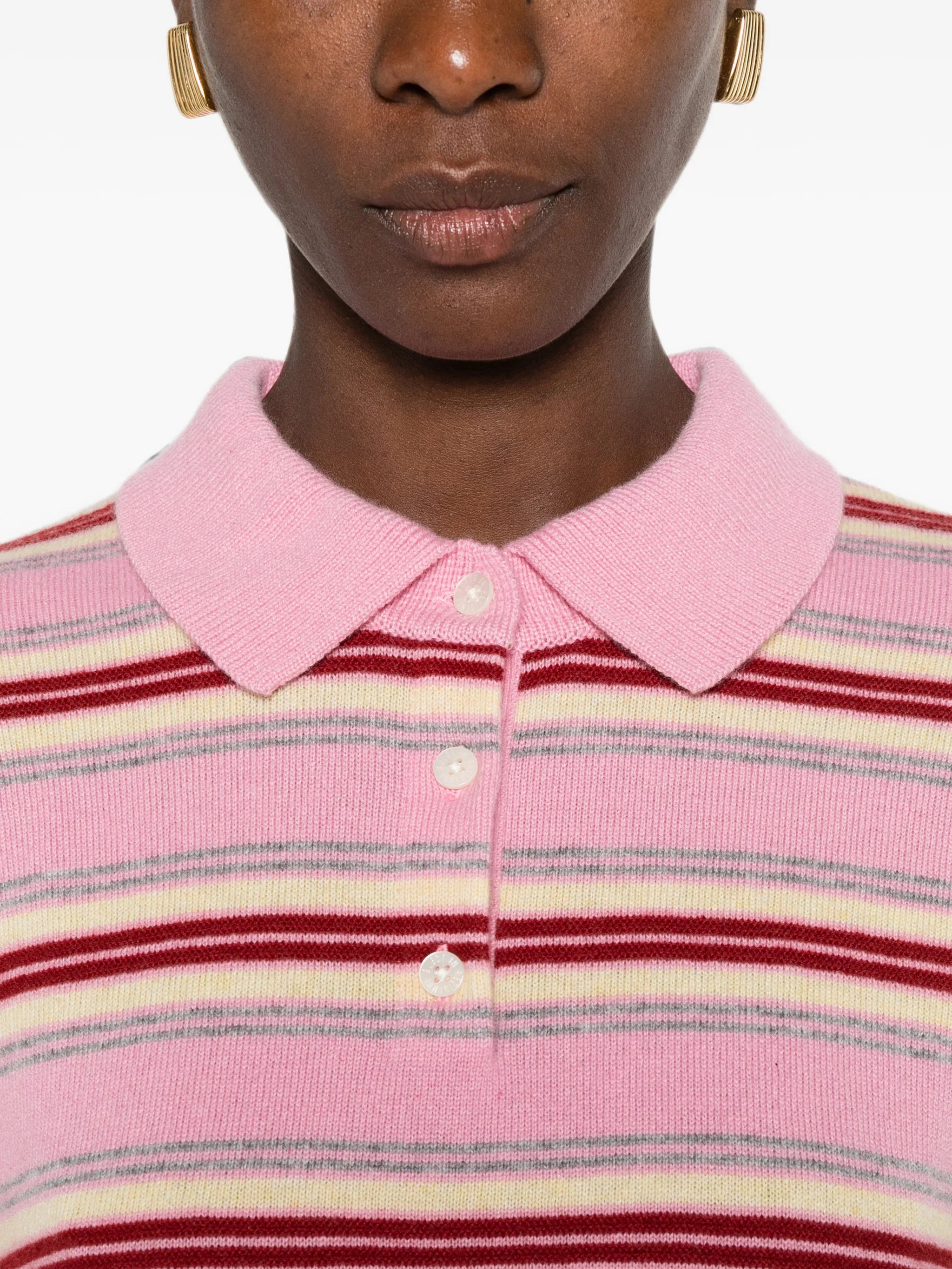 Collegiate polo top