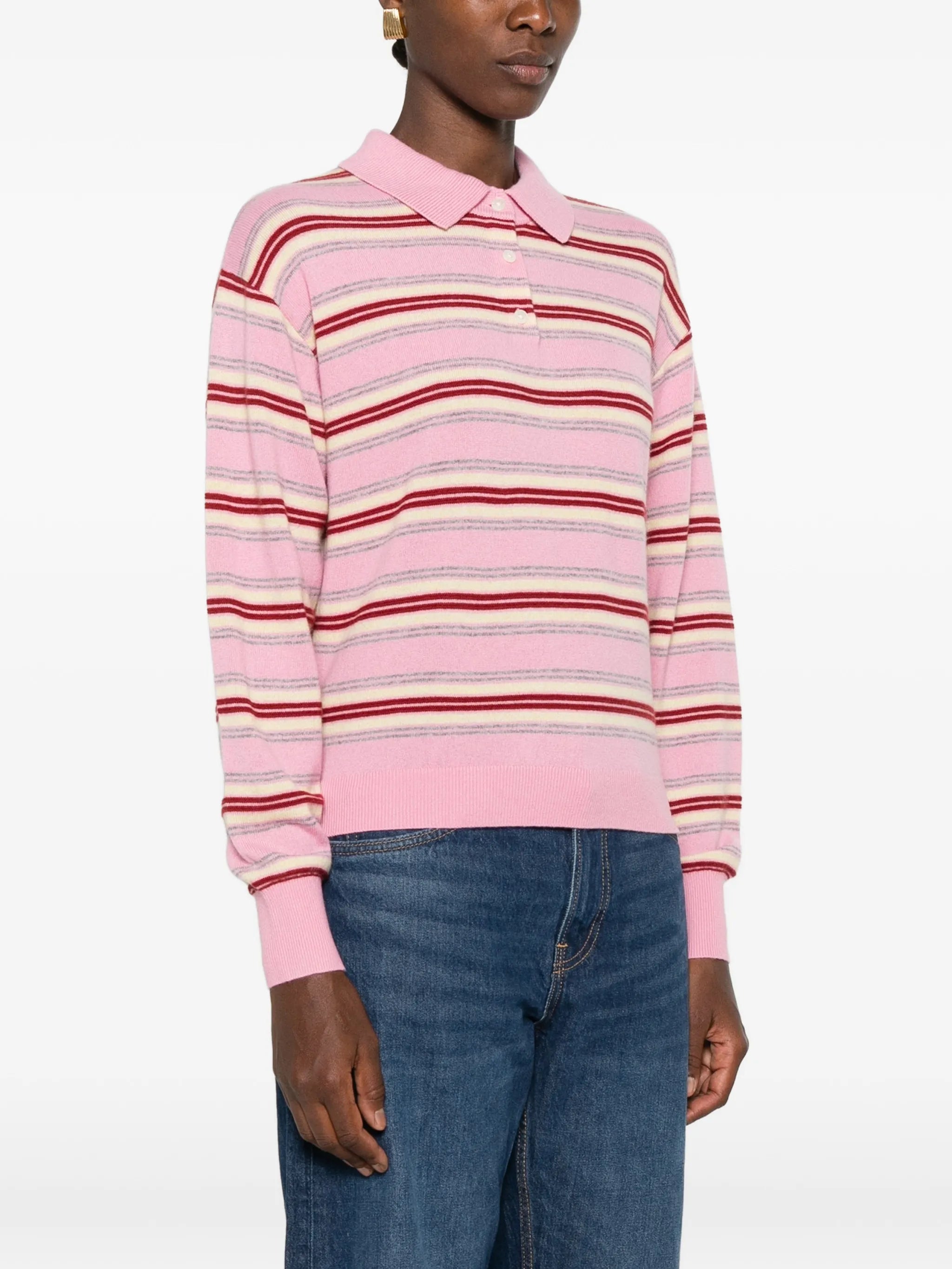 Collegiate polo top