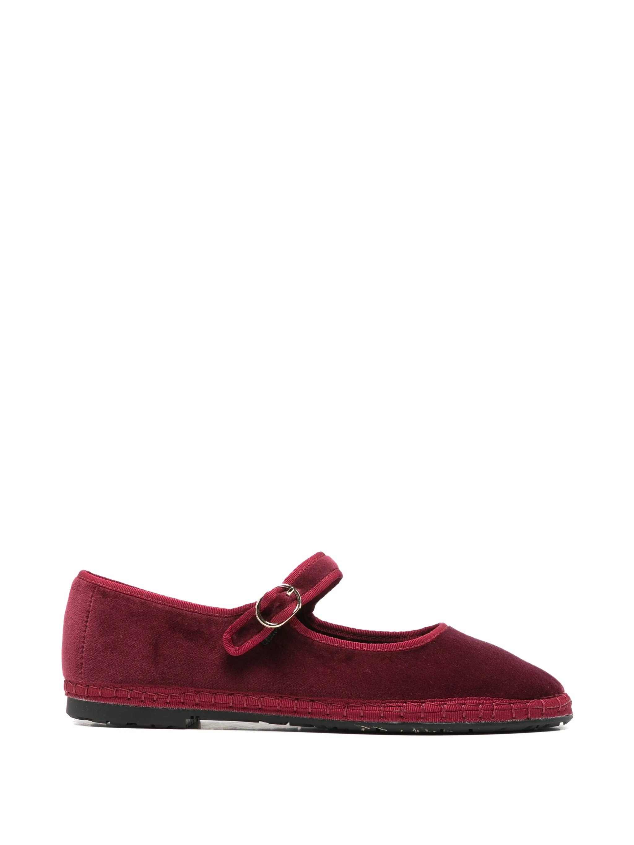 Lucrecia velvet ballet flats