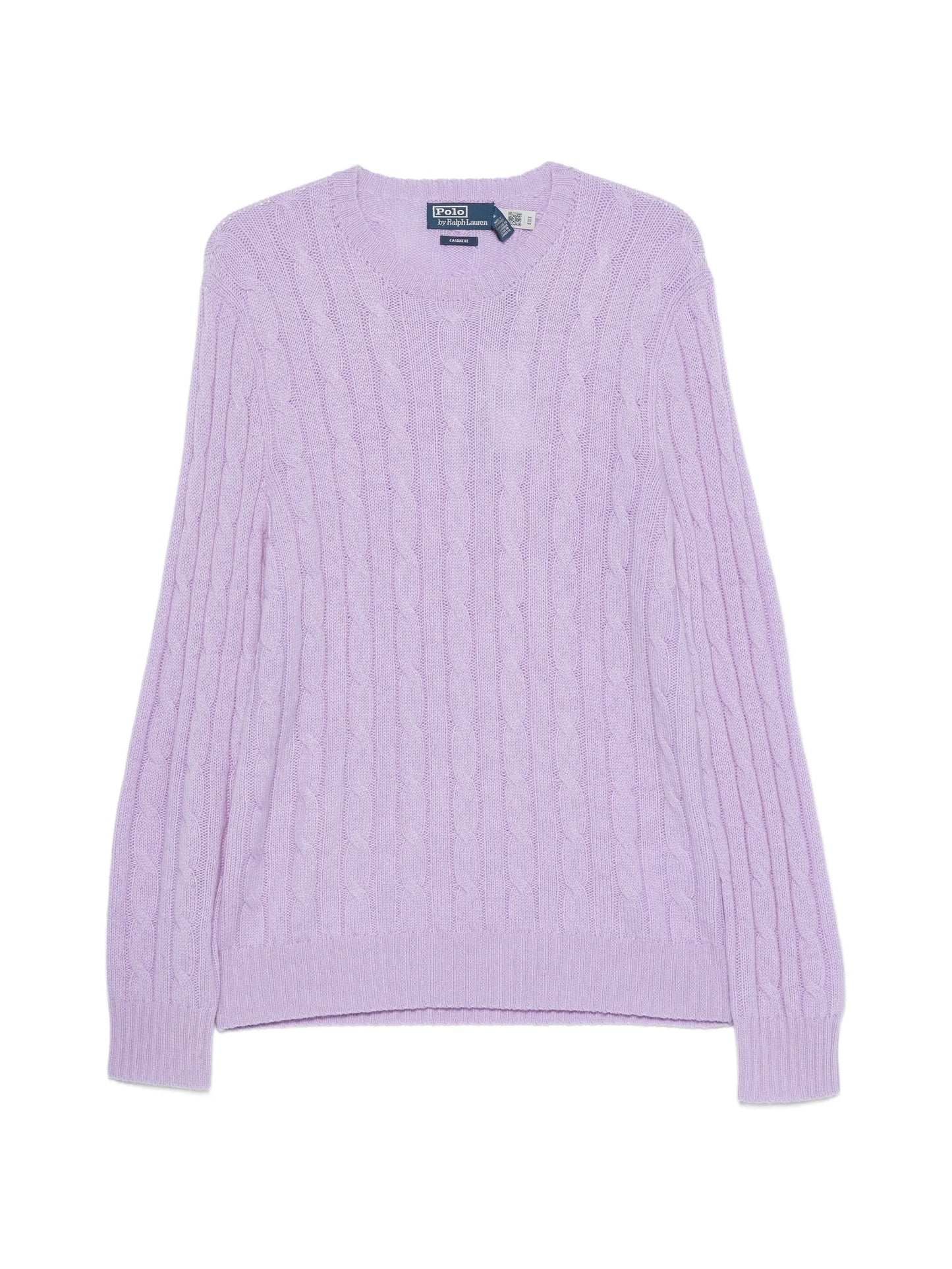 cable-knit sweater