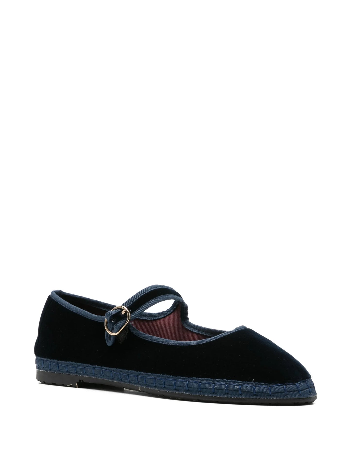 Molly velvet ballet flats