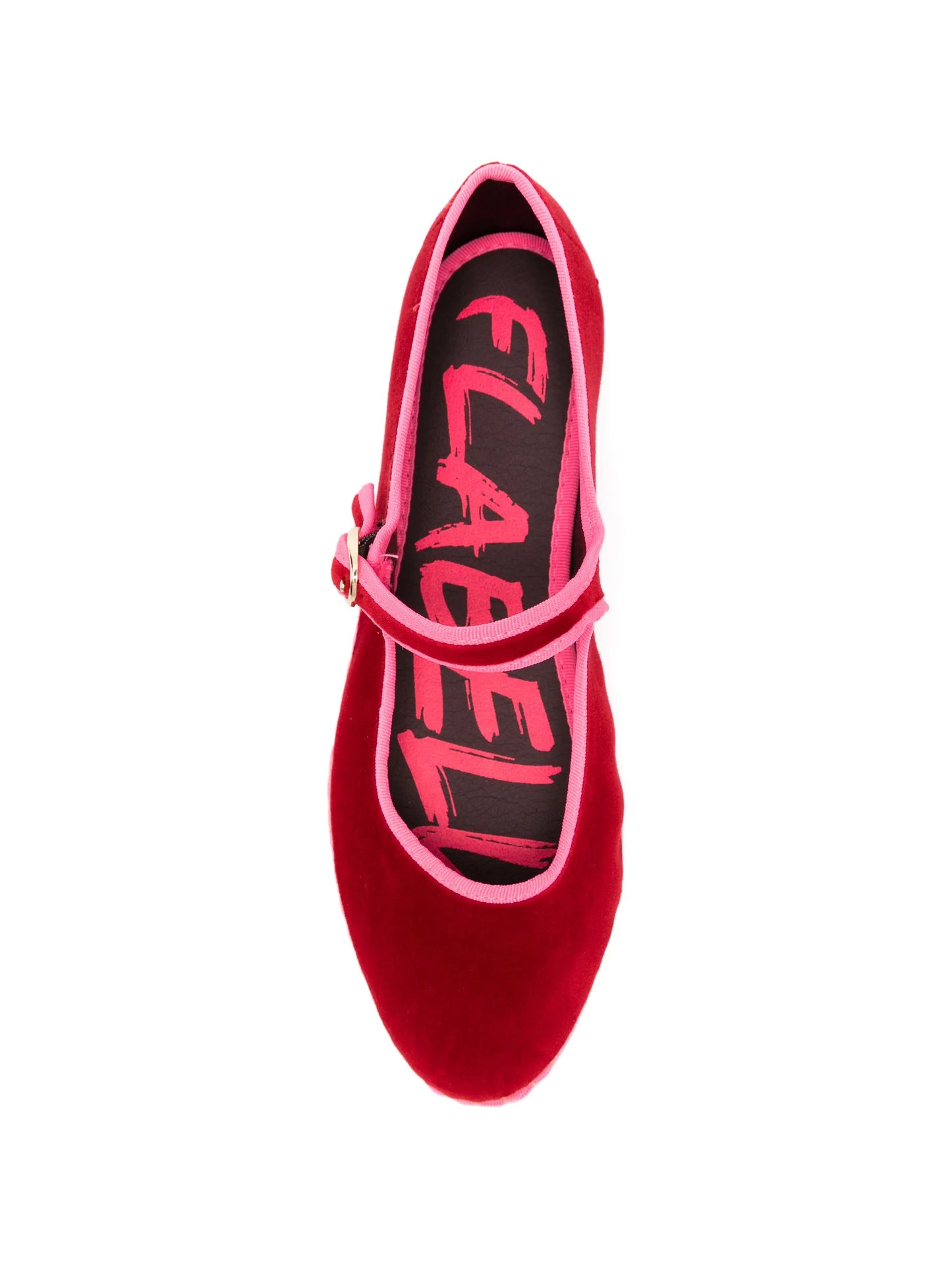 Aurelie velvet ballet flats