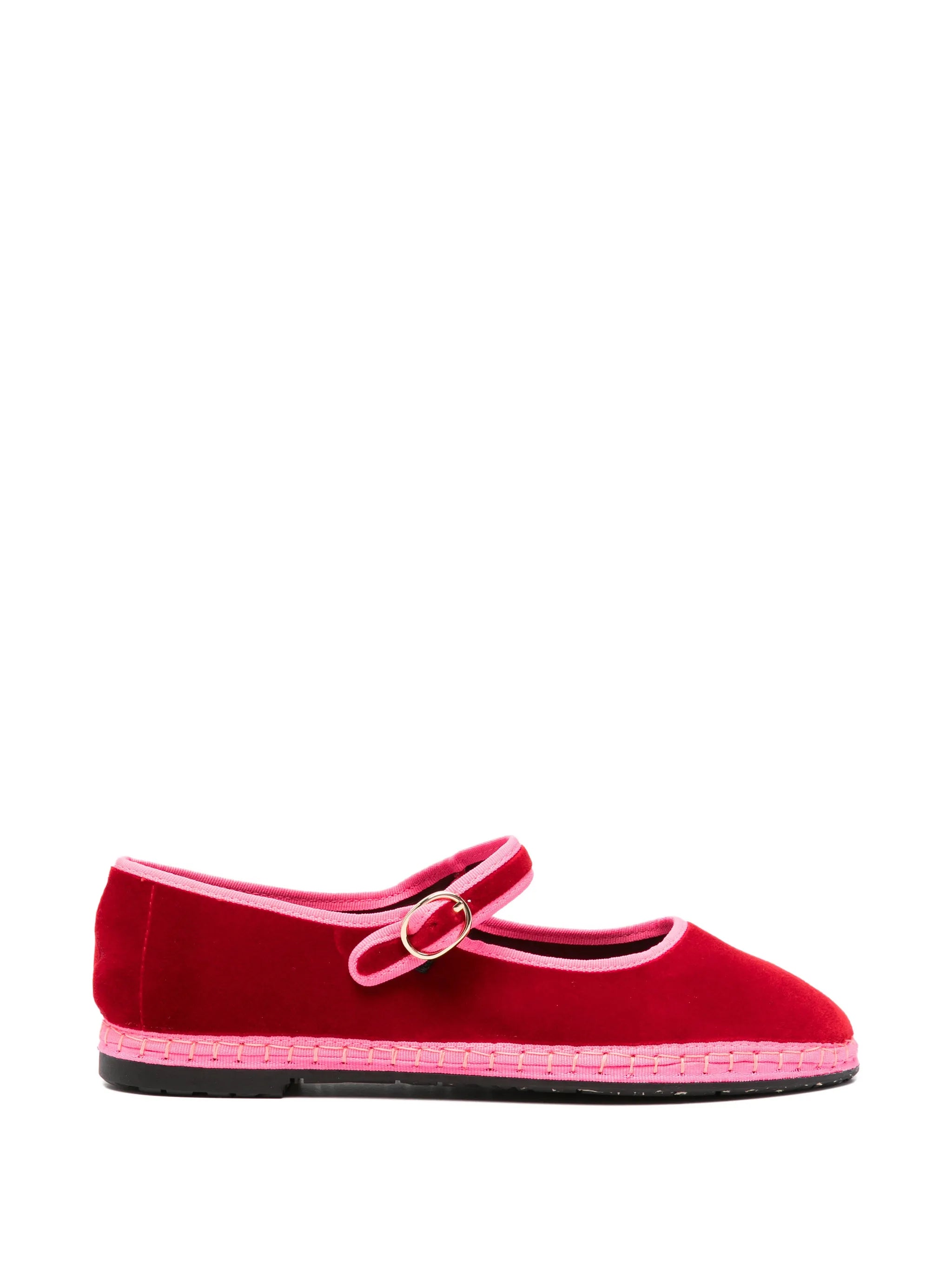 Aurelie velvet ballet flats