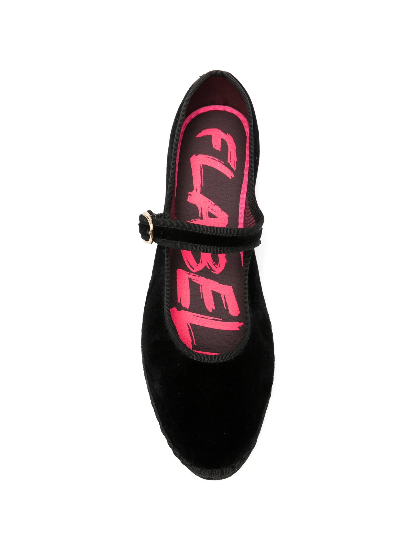 Antonia velvet ballet flats