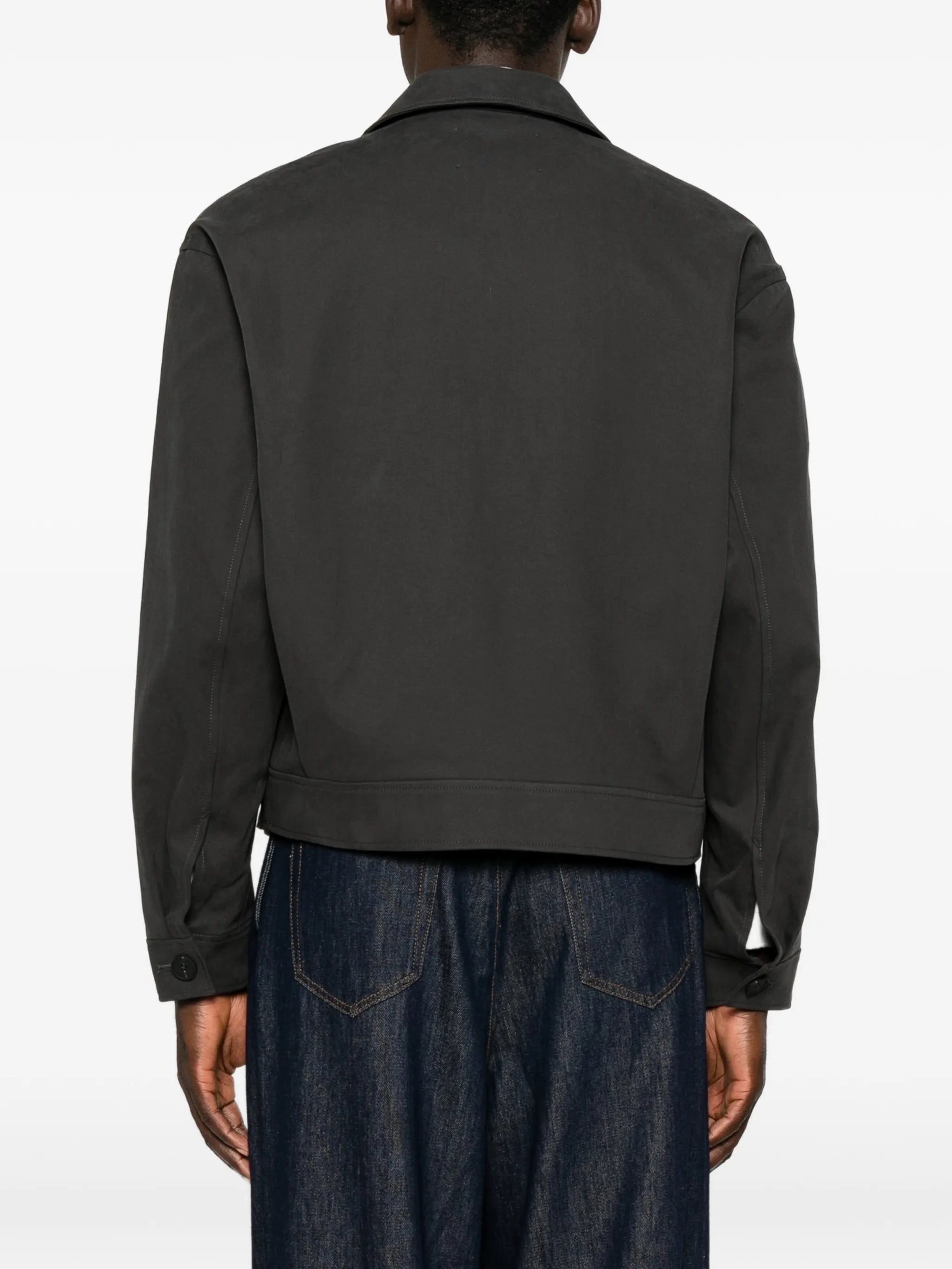 Drey chest-pocket overshirt
